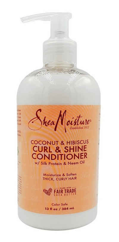 Shea Moisture Haarspülung Shea Moisture Coconut & Hibiscus Conditioner - Spülung 384ml