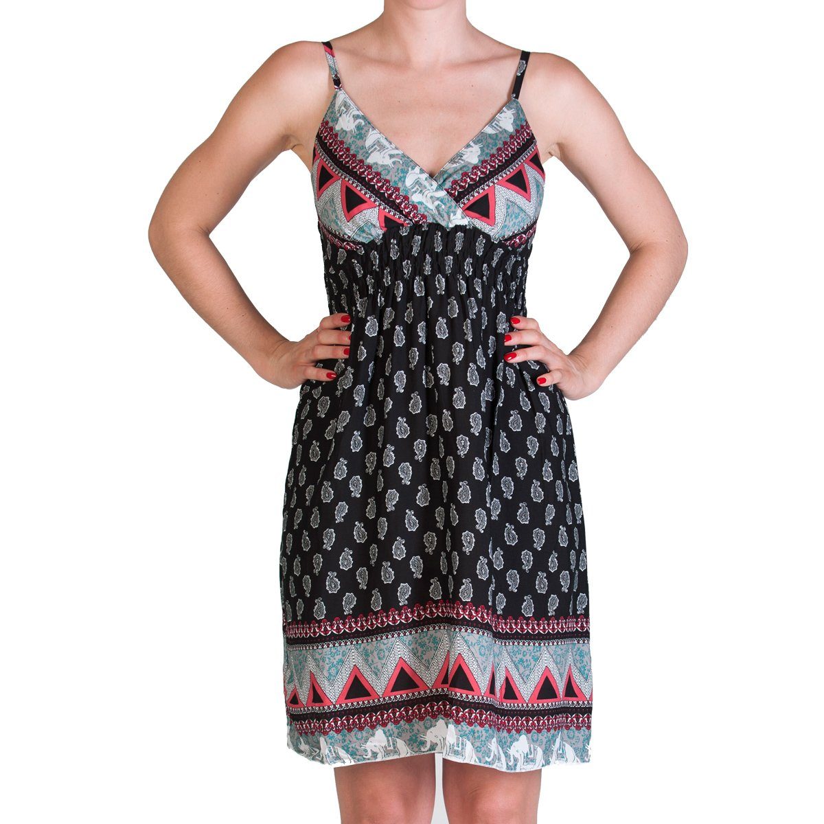 PANASIAM Tunikakleid Summerdress Leichtes Sommerkleid günstig online kaufen