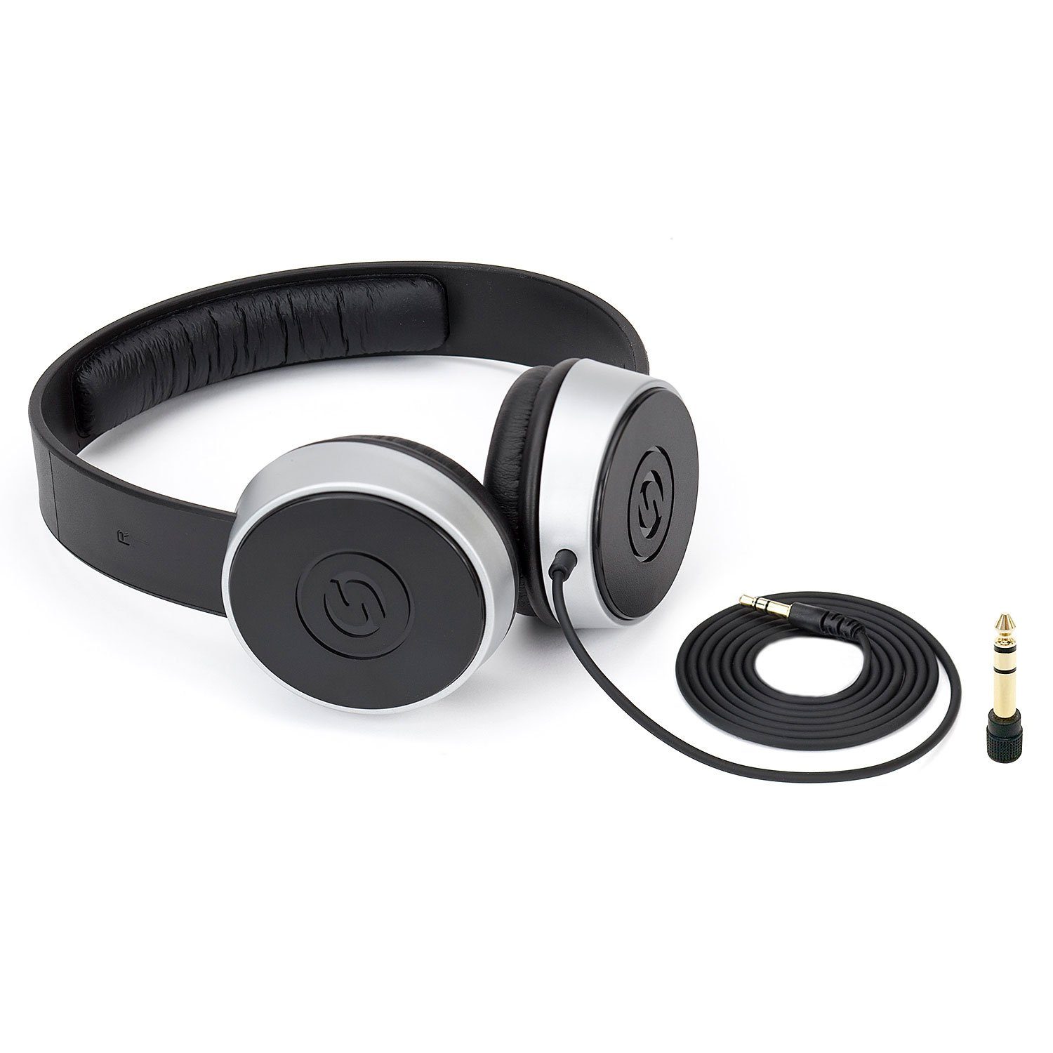 Samson SR450 Kopfhörer (geschlossen, leichtgewichtig, mit Wandhalter)