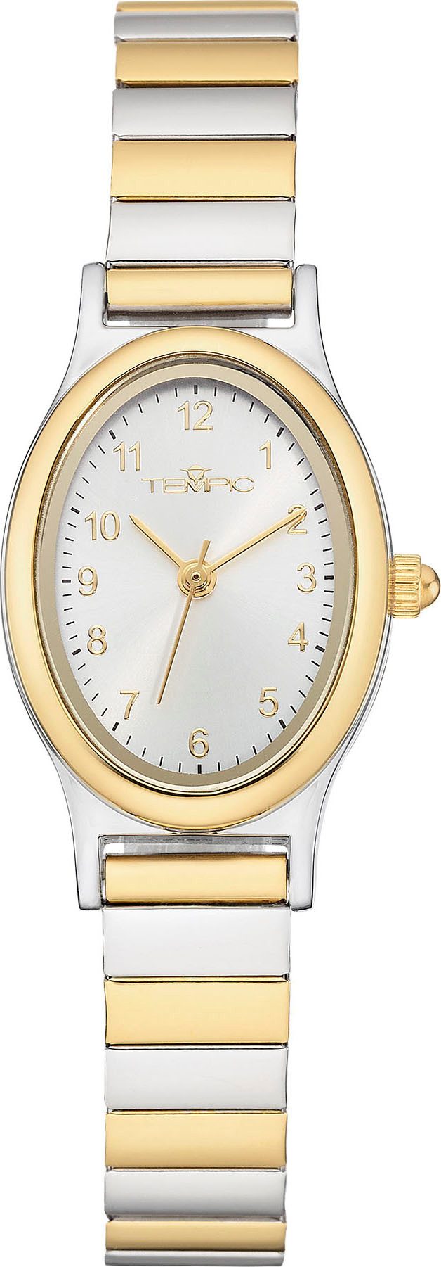 Tempic Quarzuhr, Armbanduhr, Damenuhr, Edelstahlarmband, analog, Flexband, günstig online kaufen