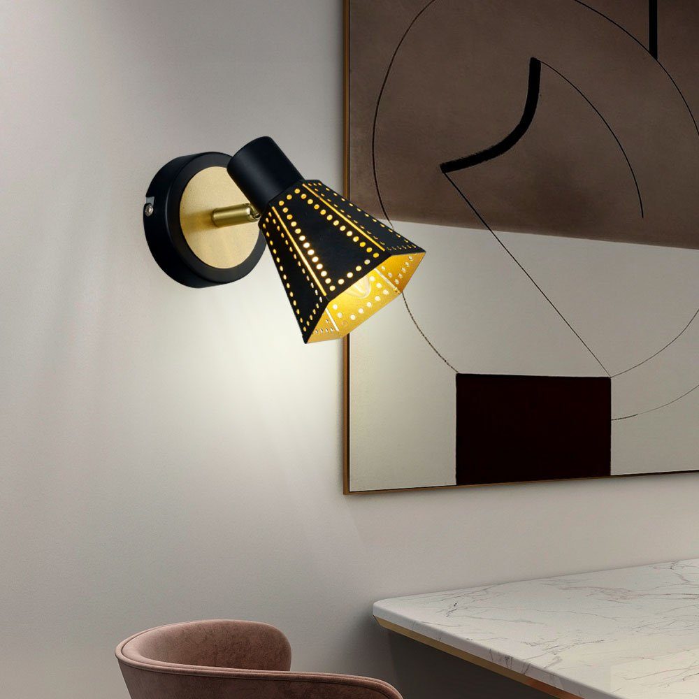 inklusive, Wand Lese Leuchte Leuchtmittel Beleuchtung Wandleuchte, schwarz nicht Gästezimmer Leuchten TRIO Lampe