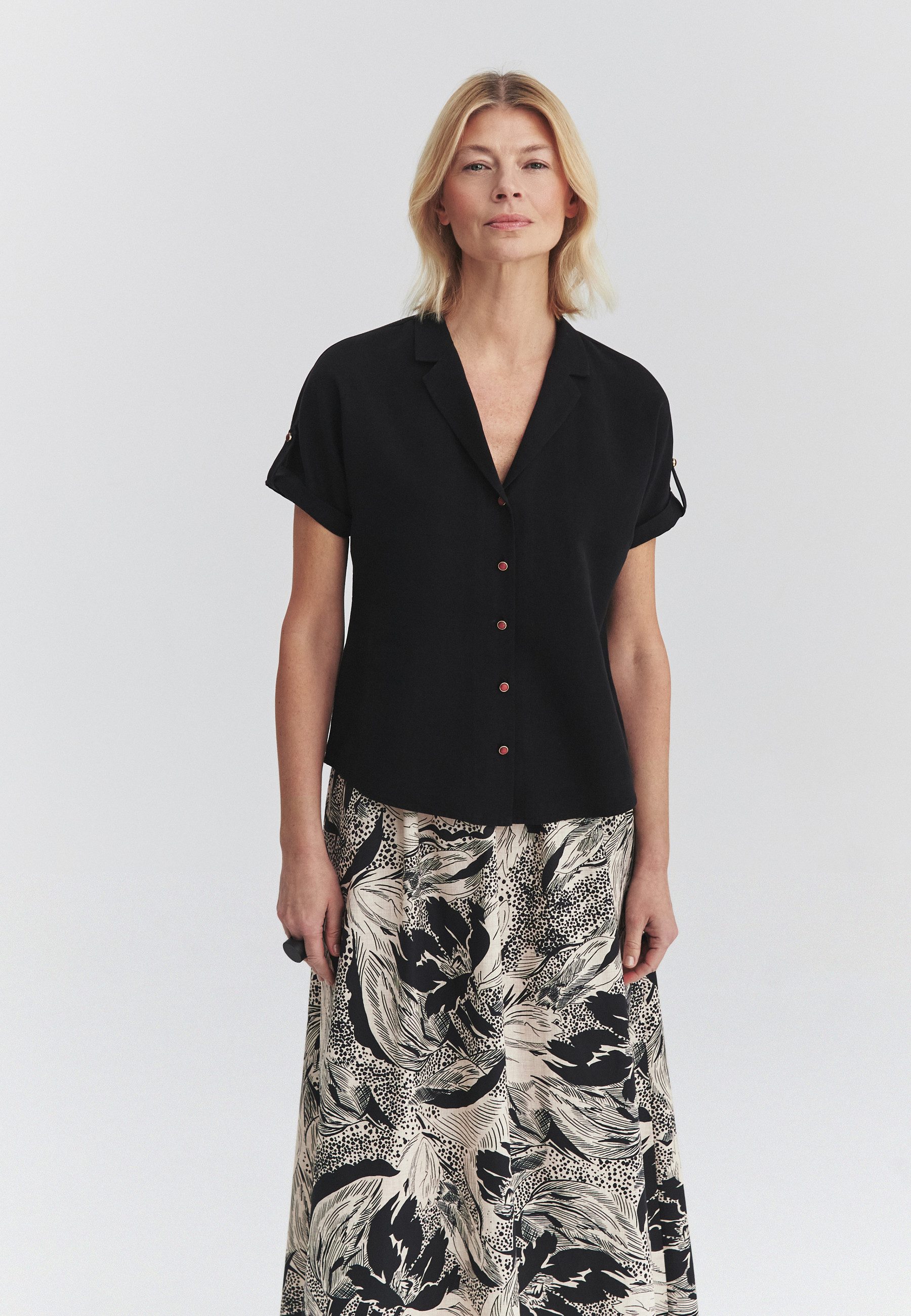 TATUUM Hemdbluse Gewebtes Hemd Mit Leinen - Seoni