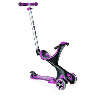 authentic sports & toys Scooter 458-110 GLOBBER Evo Comfort 5 in 1, pink/schwarz
