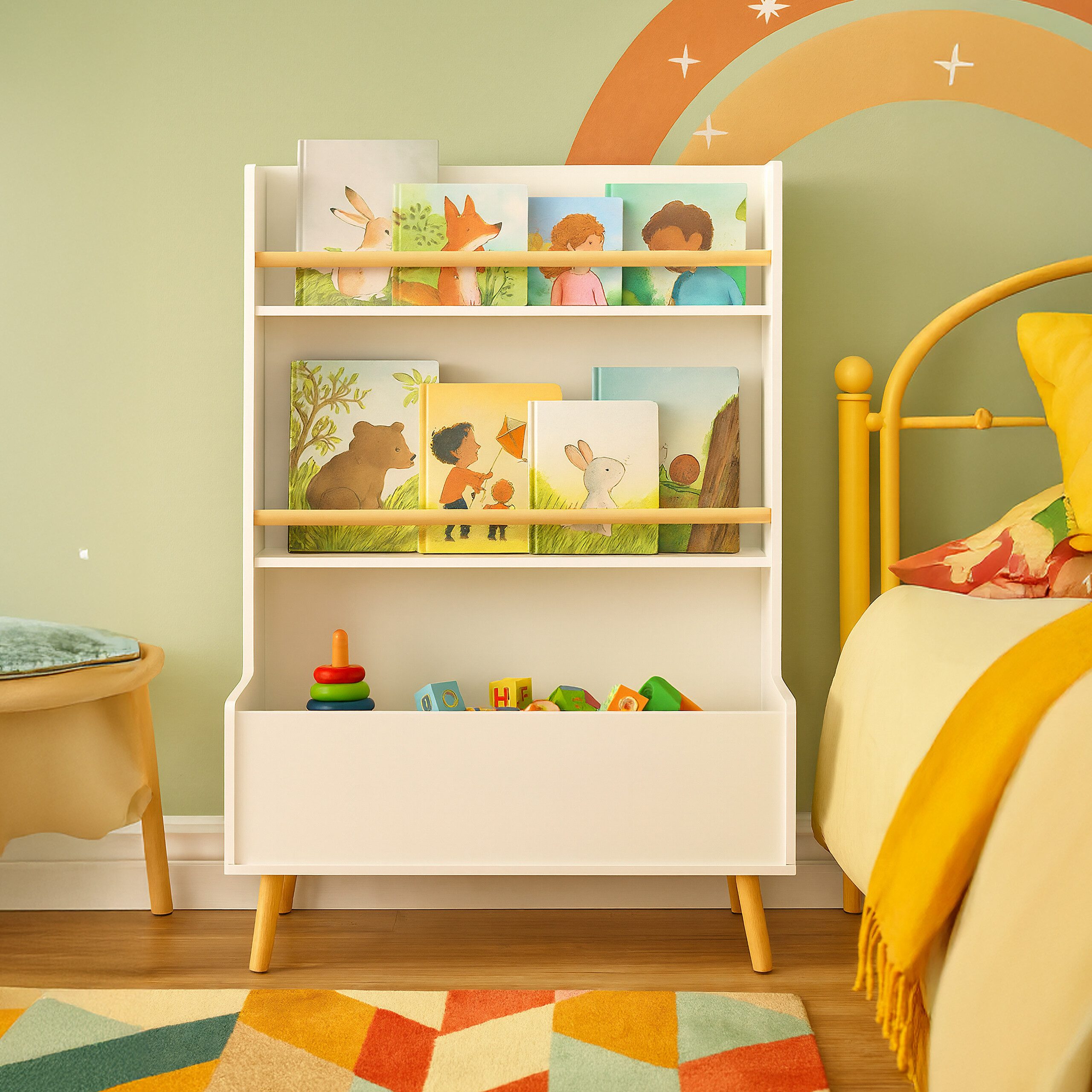 relaxdays Kinderregal für Bücher und Spielzeug, günstig online kaufen
