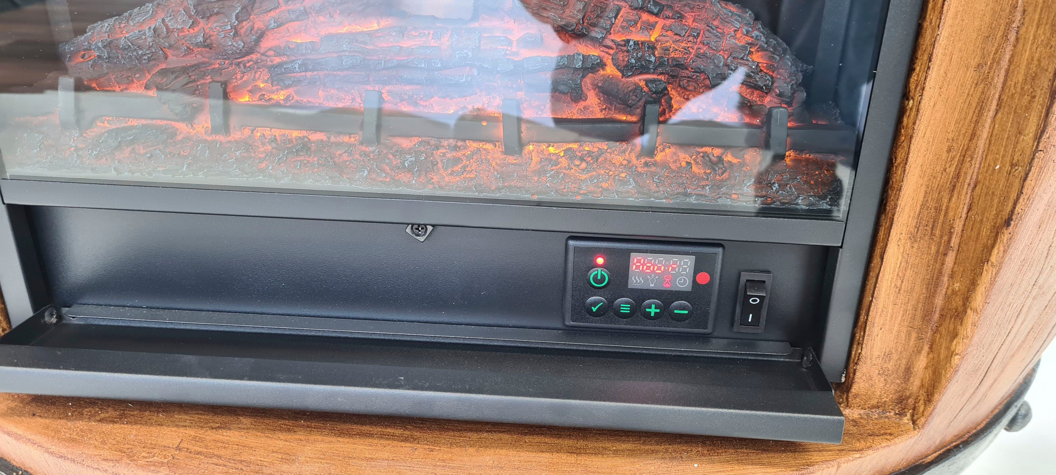 abc HOME Elektrokamin, dimmbar, 900/1800 W