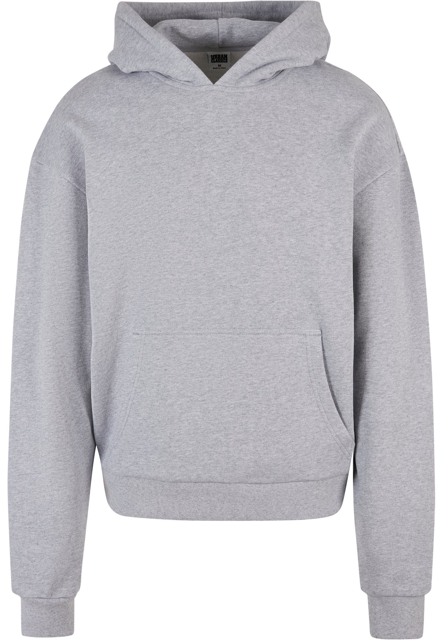 URBAN CLASSICS Sweater Herren Ultra Heavy Hoody (1-tlg) grey