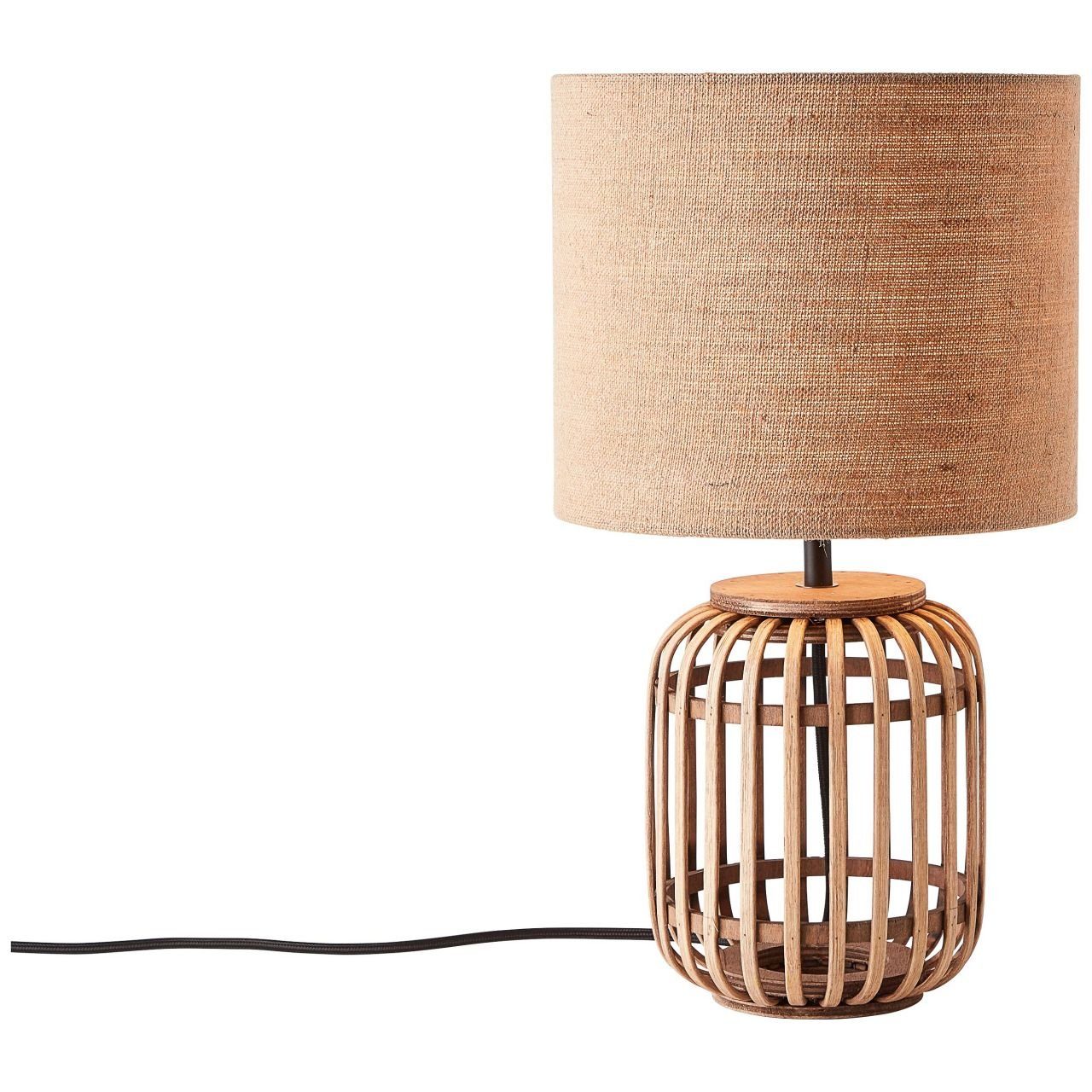 Brilliant Tischleuchte Woodrow, ohne Leuchtmittel, Nature günstig online kaufen