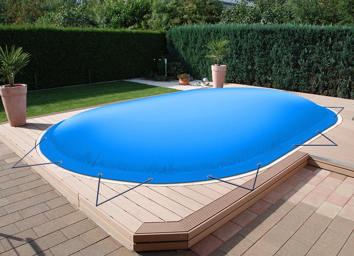 AirDeluxe Pool-Abdeckplane Ovale aufblasbare Poolplanen Schwimmbad günstig online kaufen