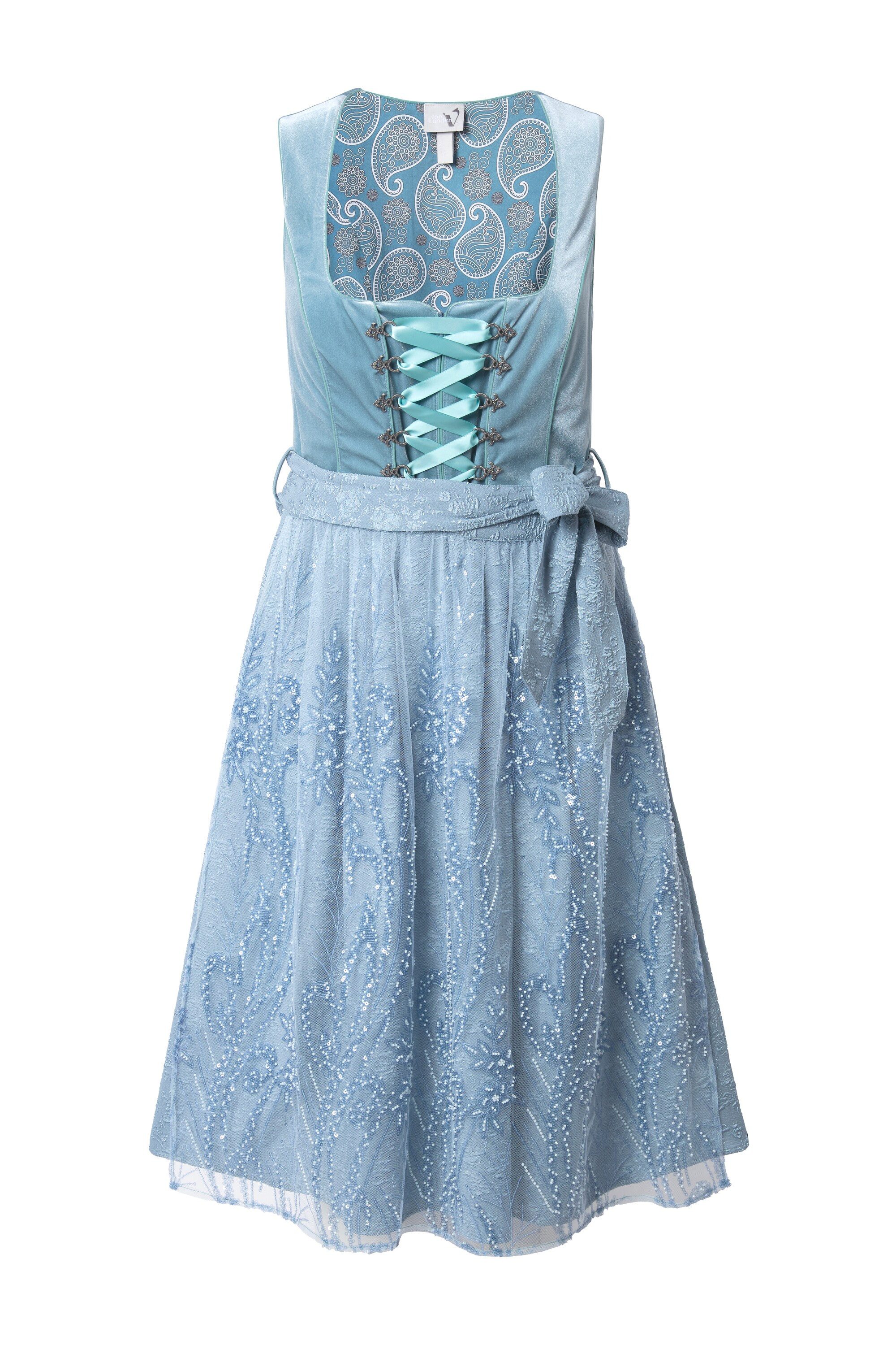Ulla Popken Dirndl Dirndl Stickerei Schnürung günstig online kaufen