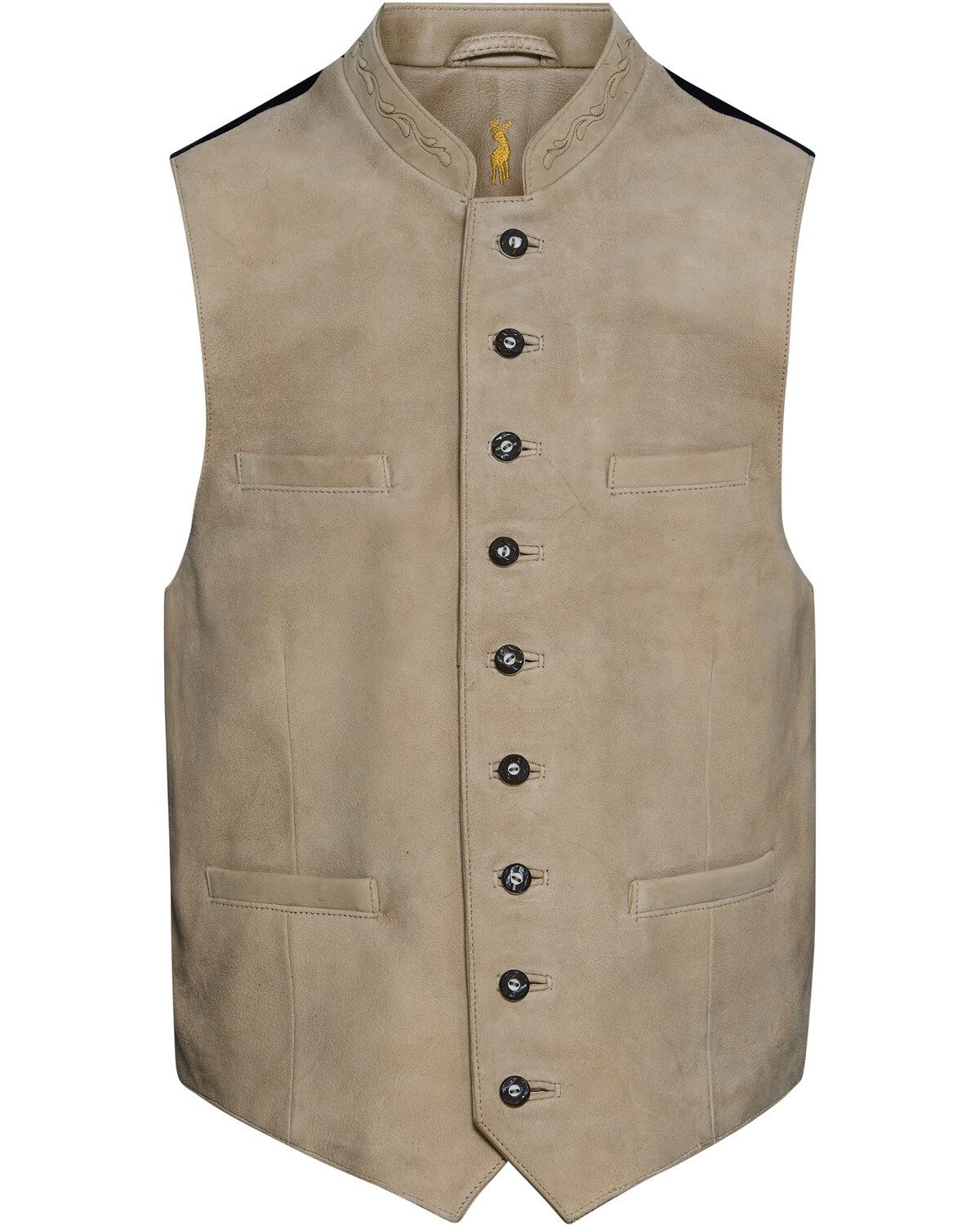 Almsach Trachtenweste Lederweste