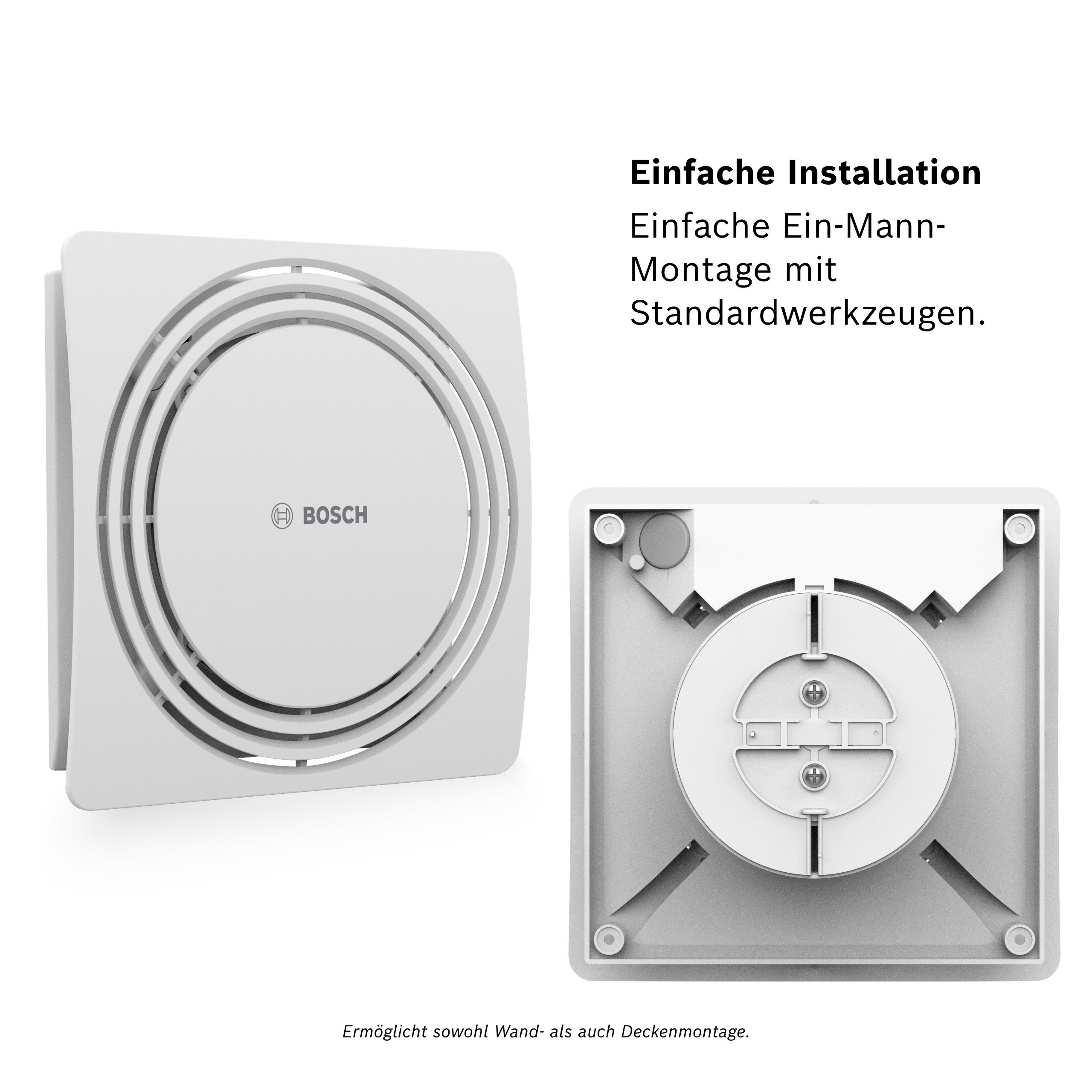 BOSCH Wandventilator Leiser Badlüfter 1900 – Bild 5 von 5