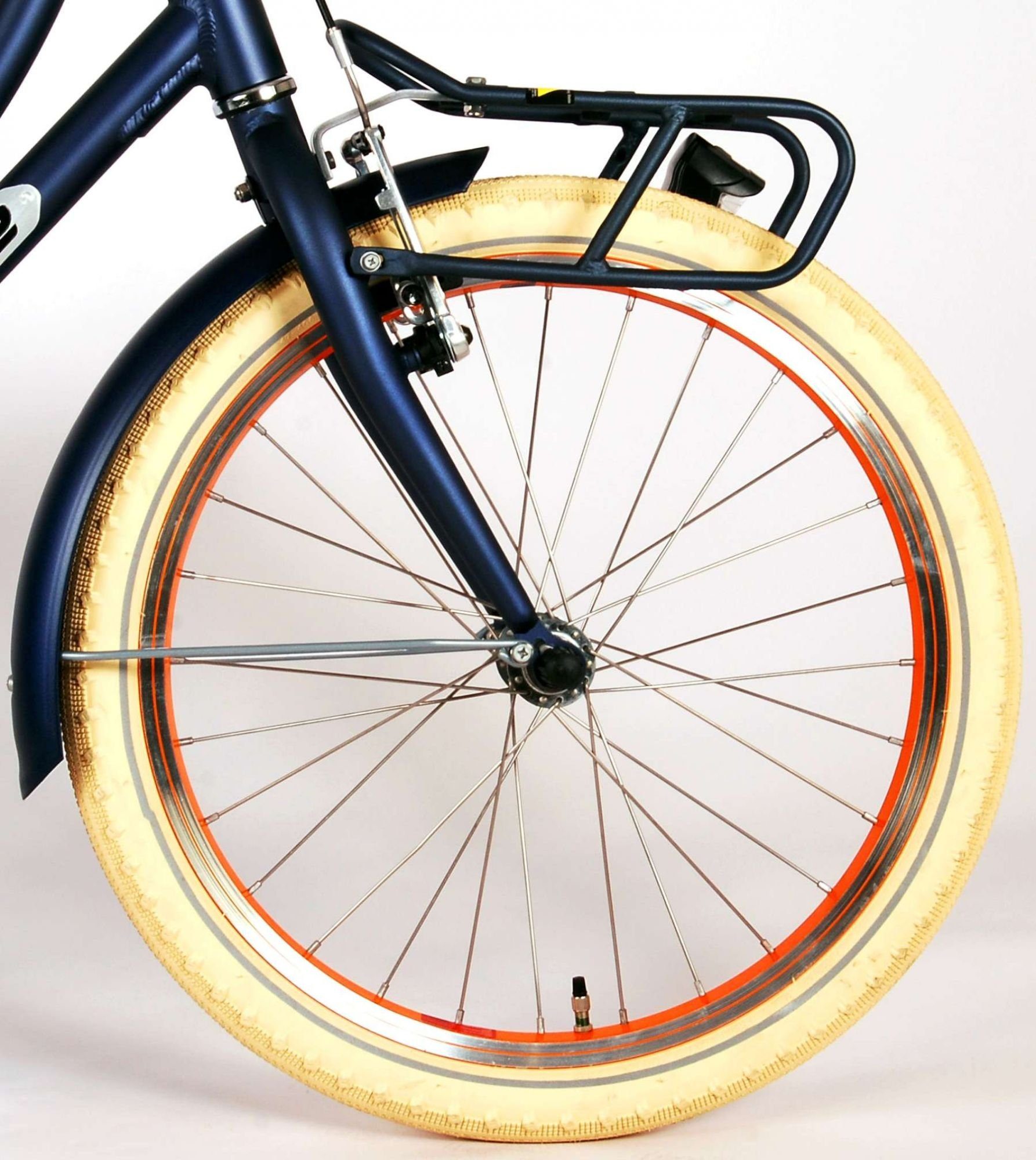 Volare Kinderfahrrad Classic Oma - Mädchen - 20 Zoll - bis 115 kg - Rücktrittbremse, 85% zusammengebaut, 6 - 8 Jahre, Luftbereifung