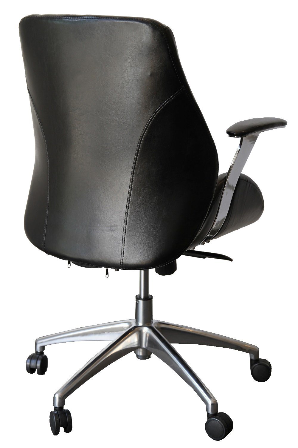 Steelboxx Drehstuhl Bürodrehstuhl Designer Drehstuhl Chefsessel Pantera Racer Car Seat (1), Schalensitz zur optimalen Abstützung im Beckenbereich