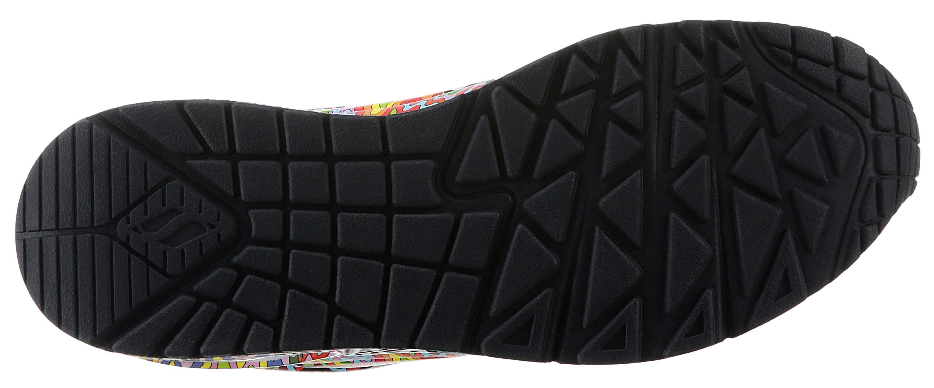 Skechers UNO-INFINITE DRIP JEN STARK Sneaker Freizeitschuh, Halbschuh, Schnürschuh mit Luftkissen-Dämpfung