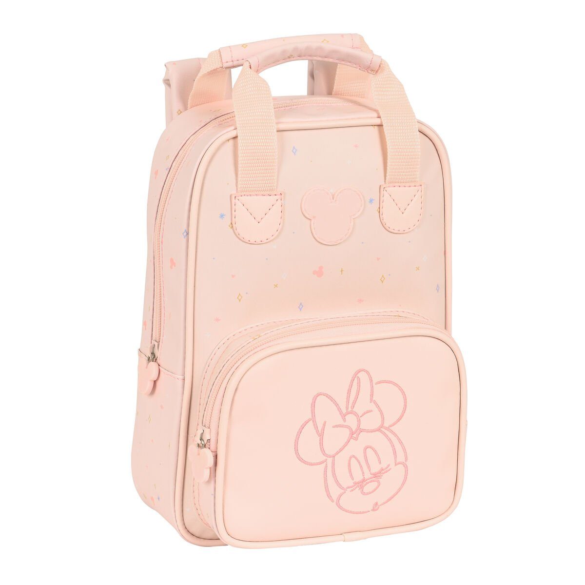 Disney Minnie Mouse Rucksack Kinder-Rucksack Minnie Mouse Rosa 20 x 28 x 8 cm