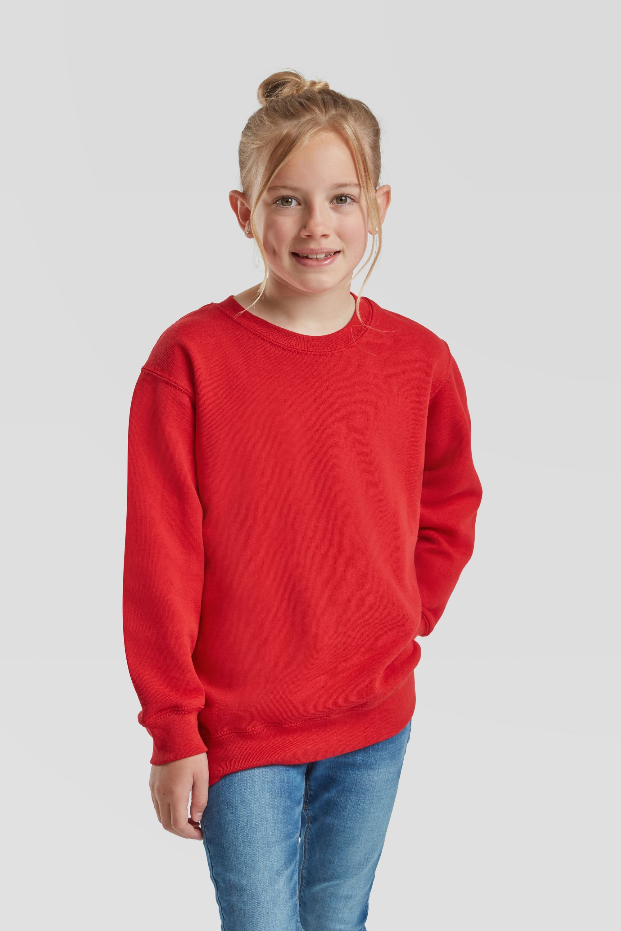 Fruit of the Loom Sweatshirt Fruit of the Loom Classic Set-In Sweat Kids – Bild 4 von 5