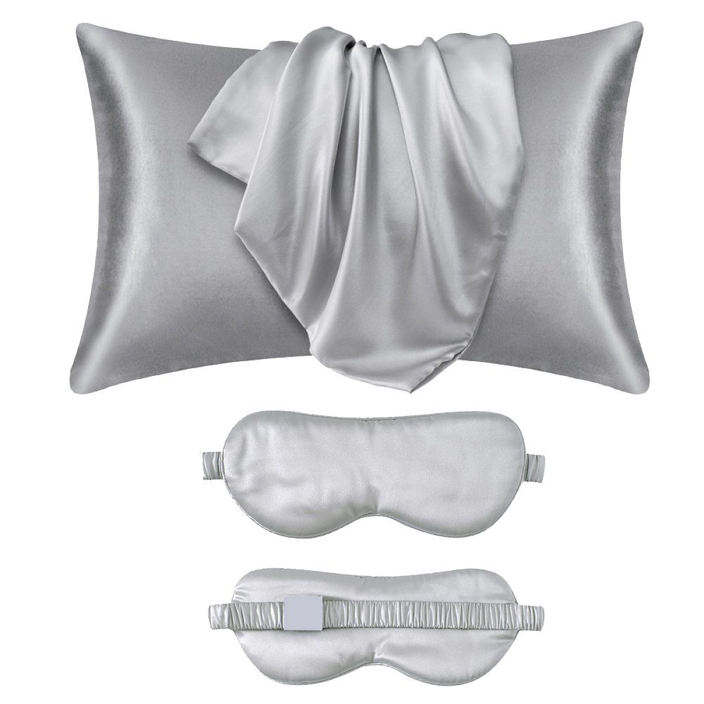 Kissenbezüge Kissenbezug für Haar und Haut,Design mit verstecktem Reißverschluss, Jormftte