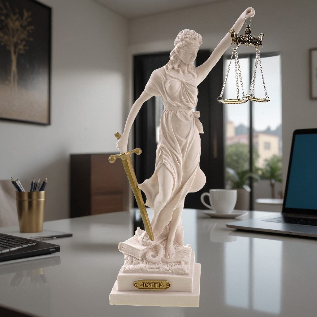 Kremers Schatzkiste Dekofigur Justitia Göttin Figur günstig online kaufen