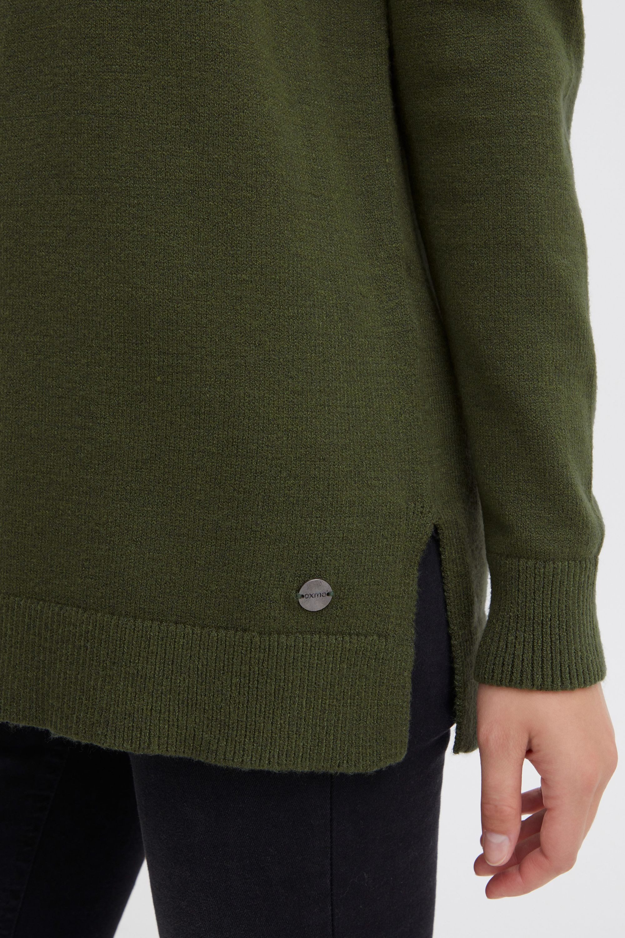 OXMO Strickpullover OXRatina 21800097-ME Modischer Pullover