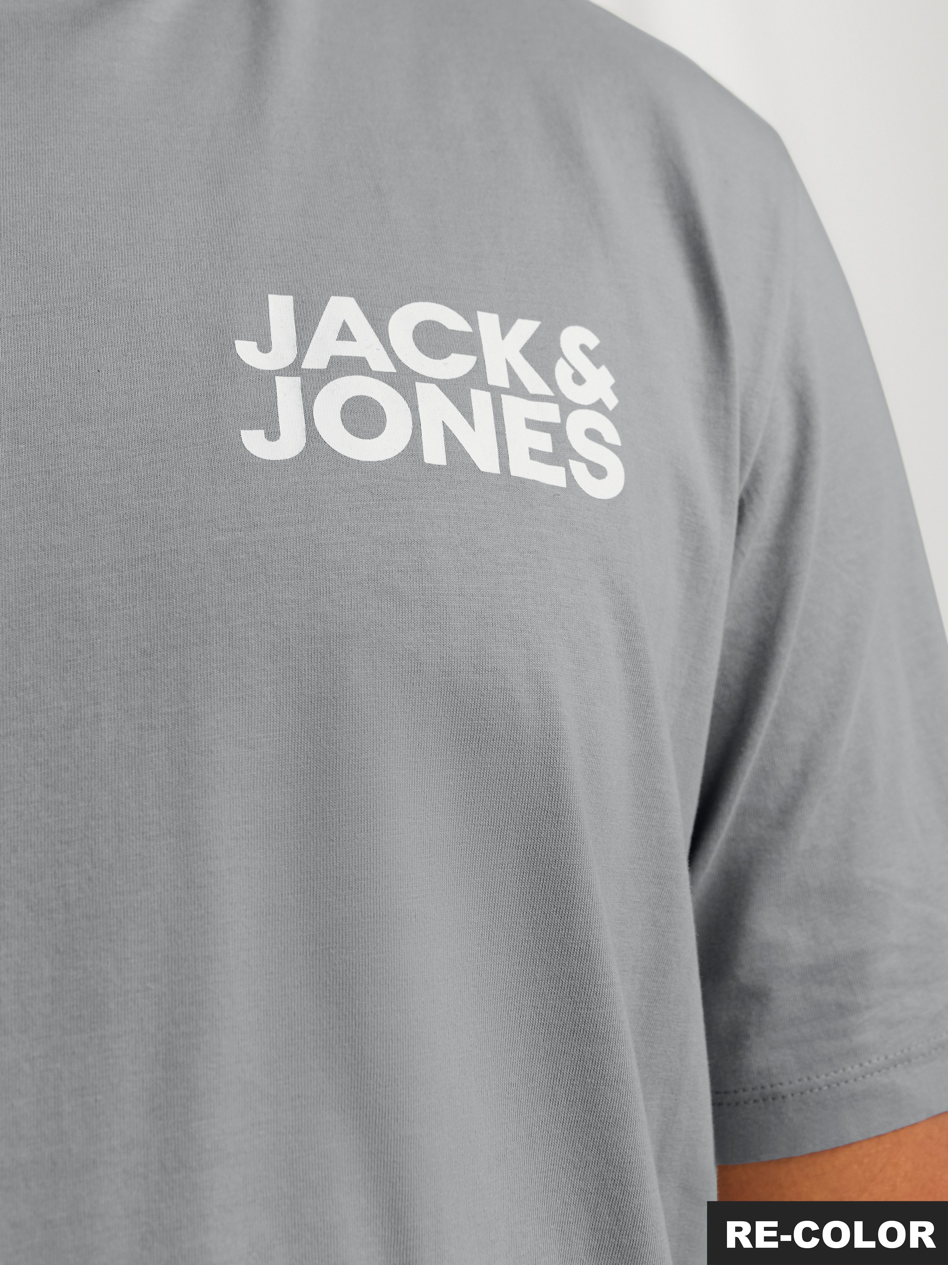 Jack & Jones PlusSize Rundhalsshirt JJECORP LOGO TEE SS O-NECK NOOS PLS Baumwolle, regular fit