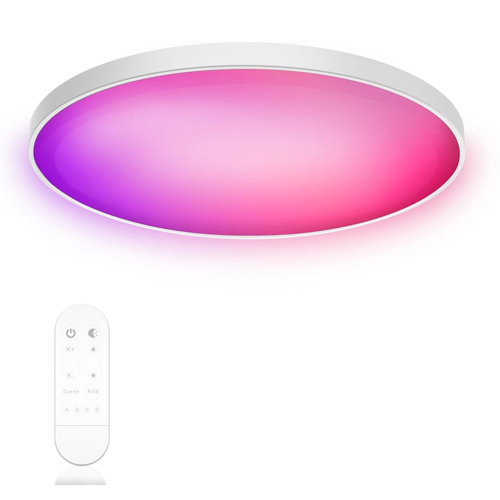 BlingBin LED Deckenleuchte Dimmbar mit Fernbedienung, günstig online kaufen