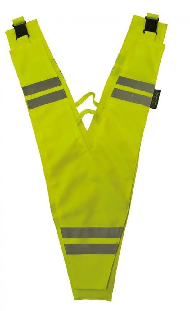WOWOW Fahrradreflektor Wowow Sicherheitskragen für Erwachsene gelb reflektierend