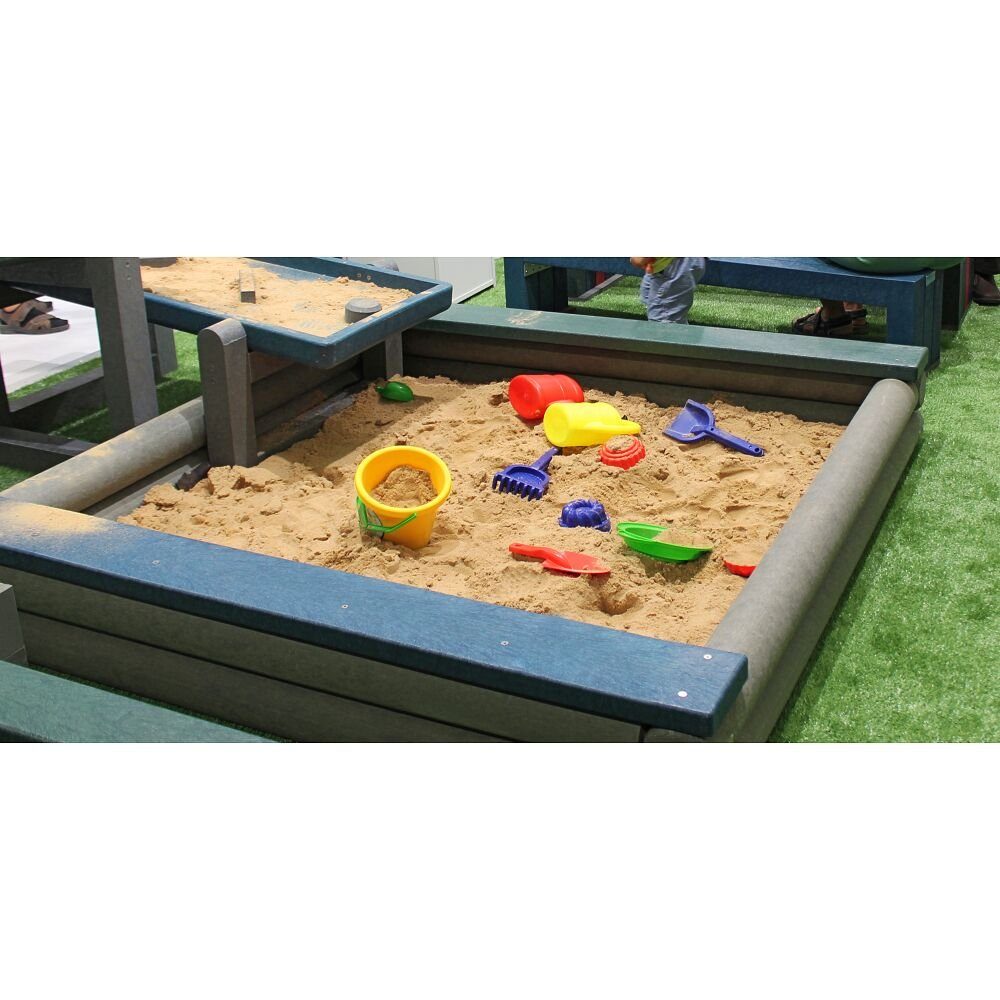 Hahn Kunststoffe Klettergerüst Sandkasten Dahna, Ideal für Krippe und Kindergarten