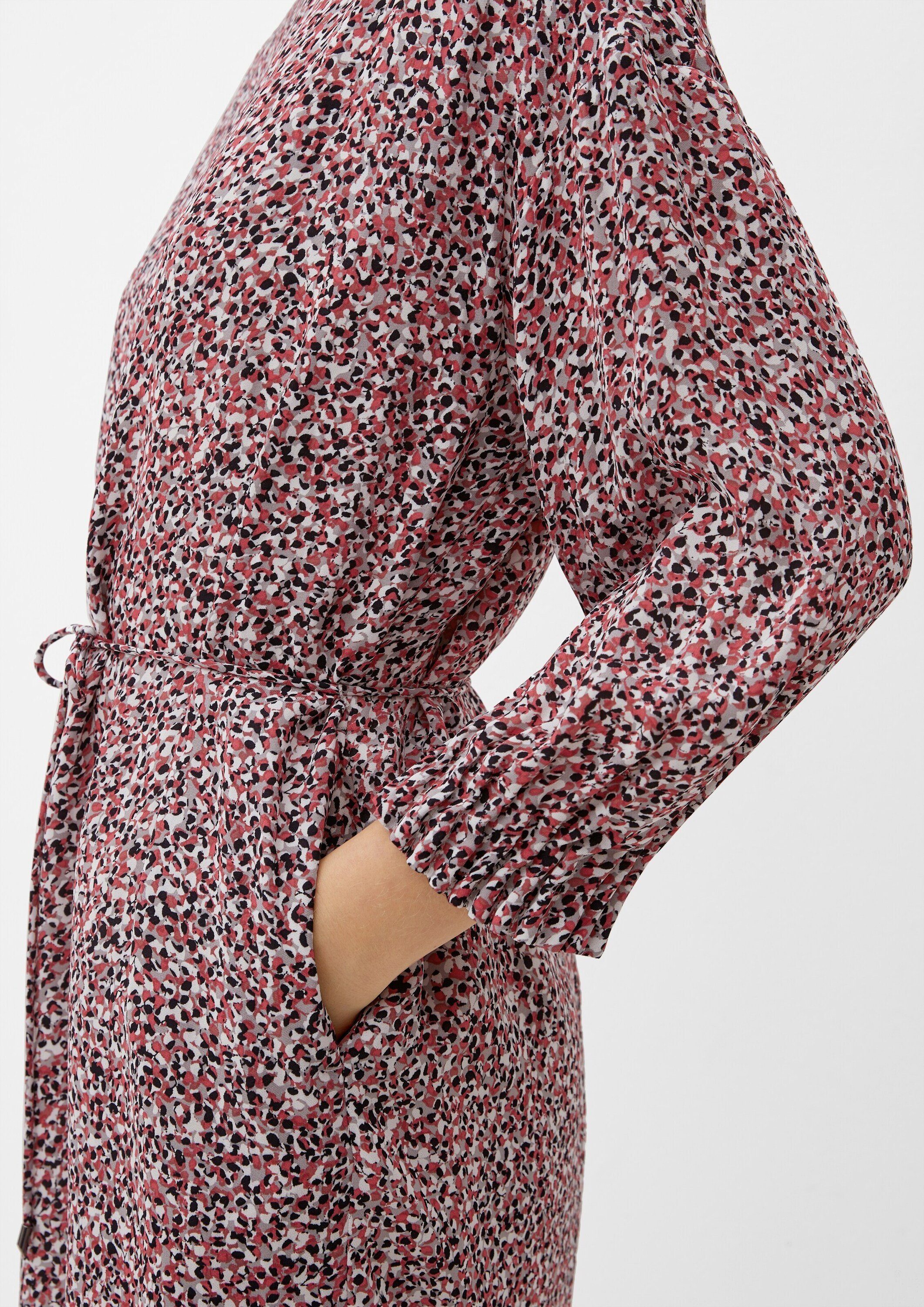 s.Oliver Cocktailkleid (1-tlg) Drapiert/gerafft