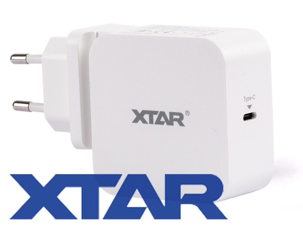 XTAR USB-PD Netzteil Ausgang: 20V/2.25A, 15V/3A, 12V/3A 9V/3A, 5V-3A USB-Ladegerät (1-tlg)