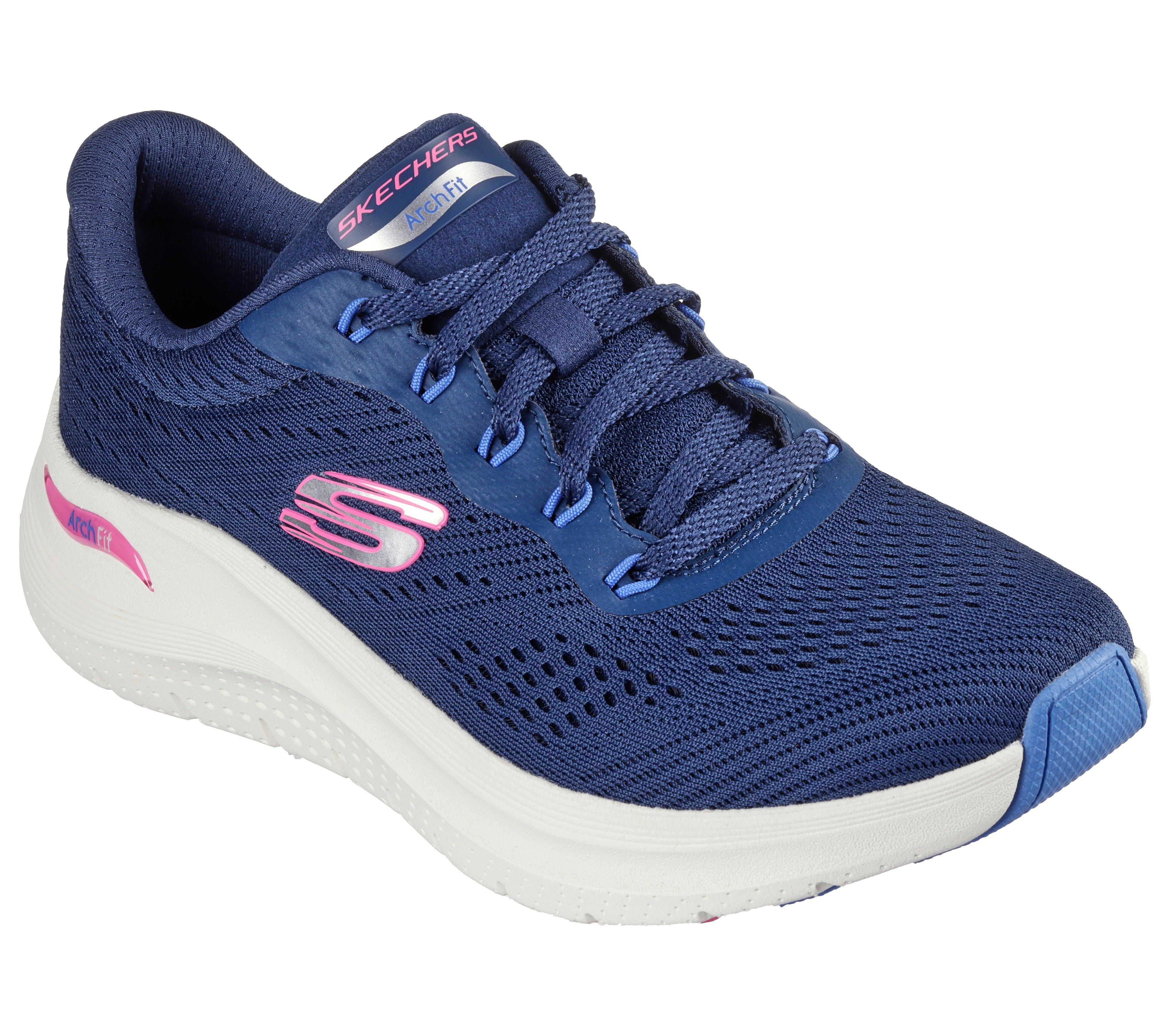 Marineblau / Pink / Blau