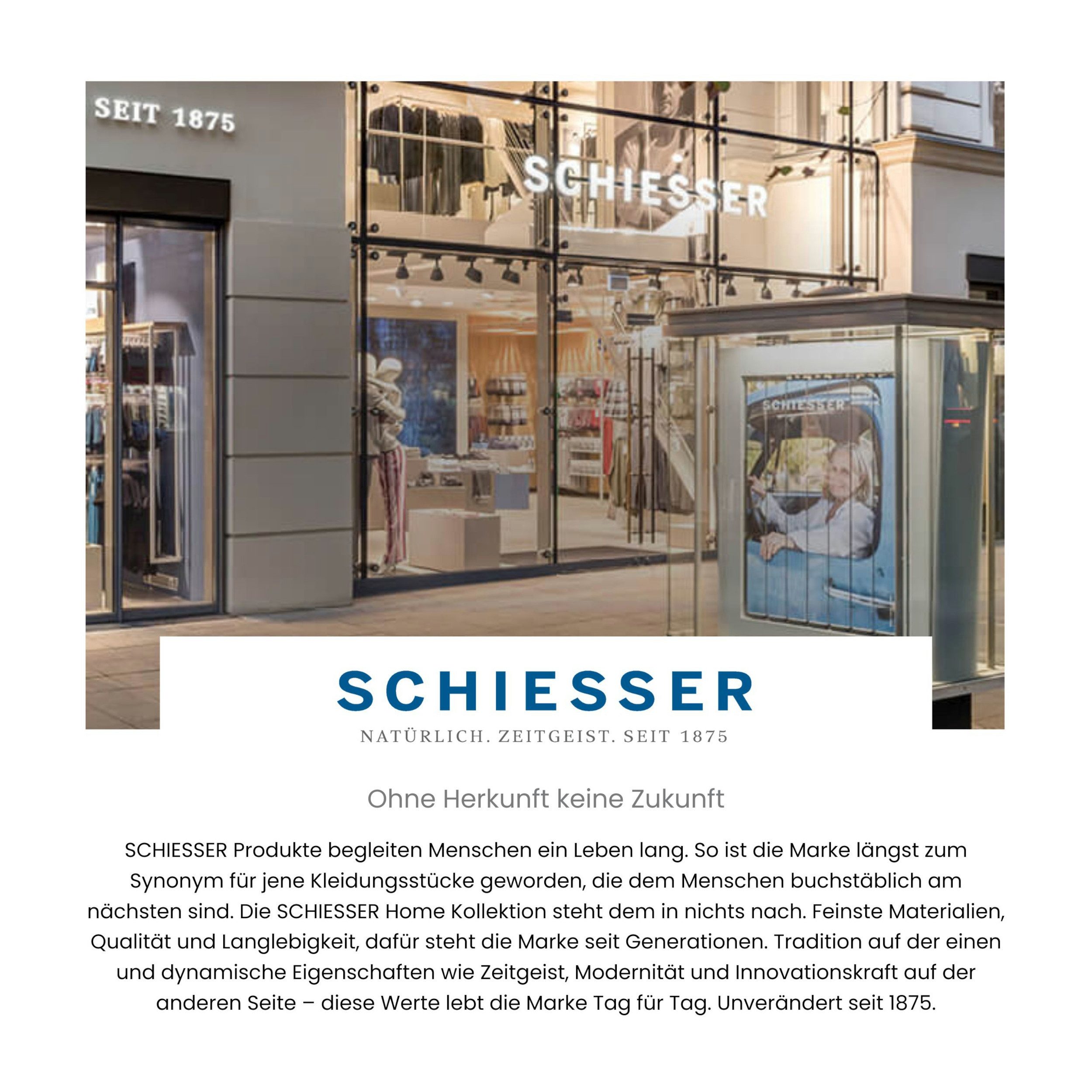 Schiesser Kopfkissen Hygge mit recycelter Füllung und individueller Höhenanpassung, Füllung: hypoallergene Faserfüllung, Bezug: pflegeleichter Mikrofaserbezug, Spar-Set, für Allergiker geeignet