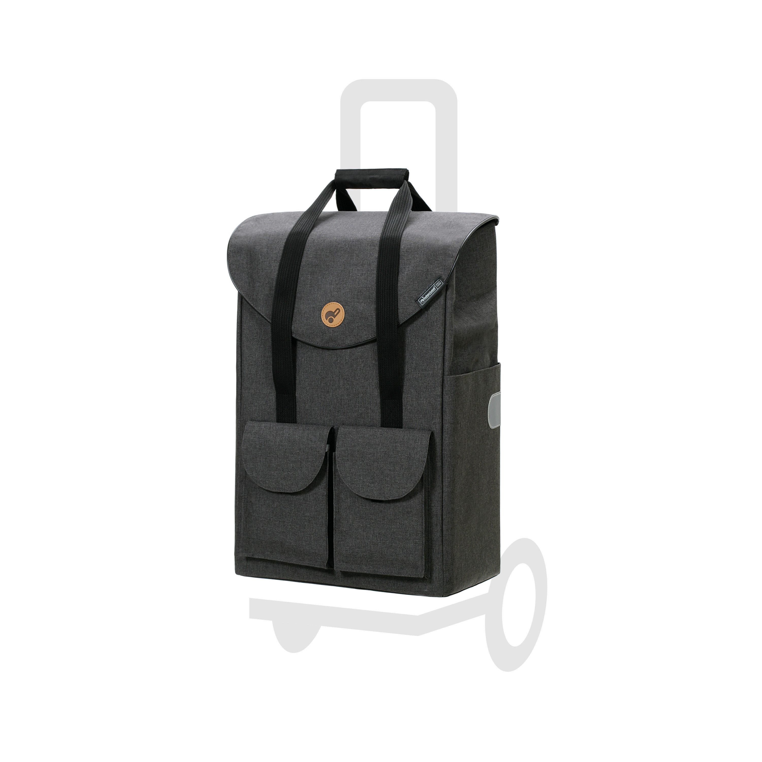 Andersen Einkaufstrolley Tasche Jacob anthrazit, wasserabweisend günstig online kaufen