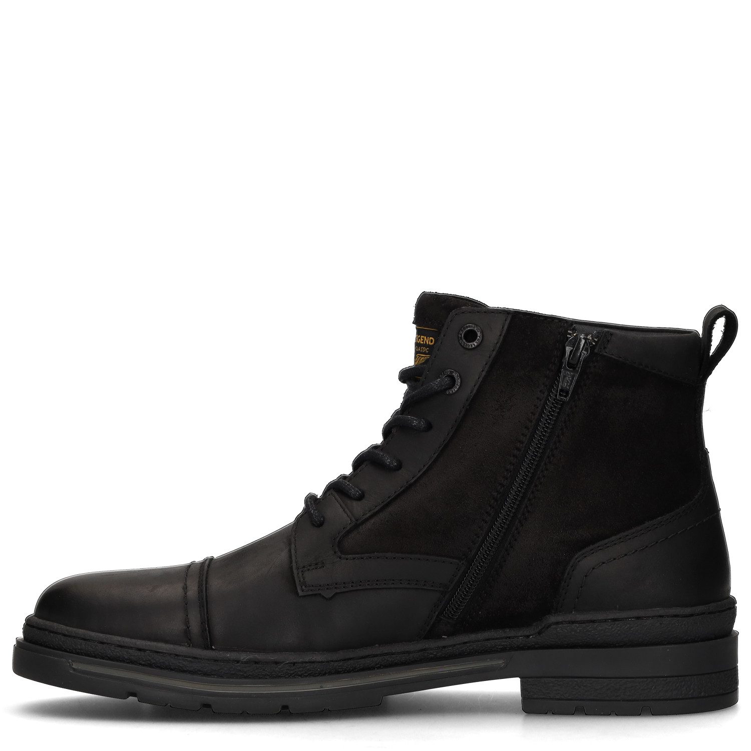 PME LEGEND TARMAC Schnürstiefelette Schnürboots, Workerboots im Materialmix – Bild 5 von 5