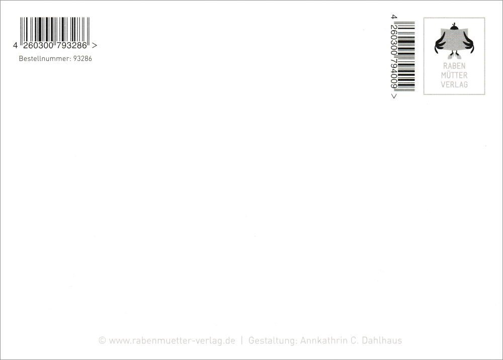 Thumbnail - Postkarte "Lächle und geh weiter. Du kannst sie nicht ..."