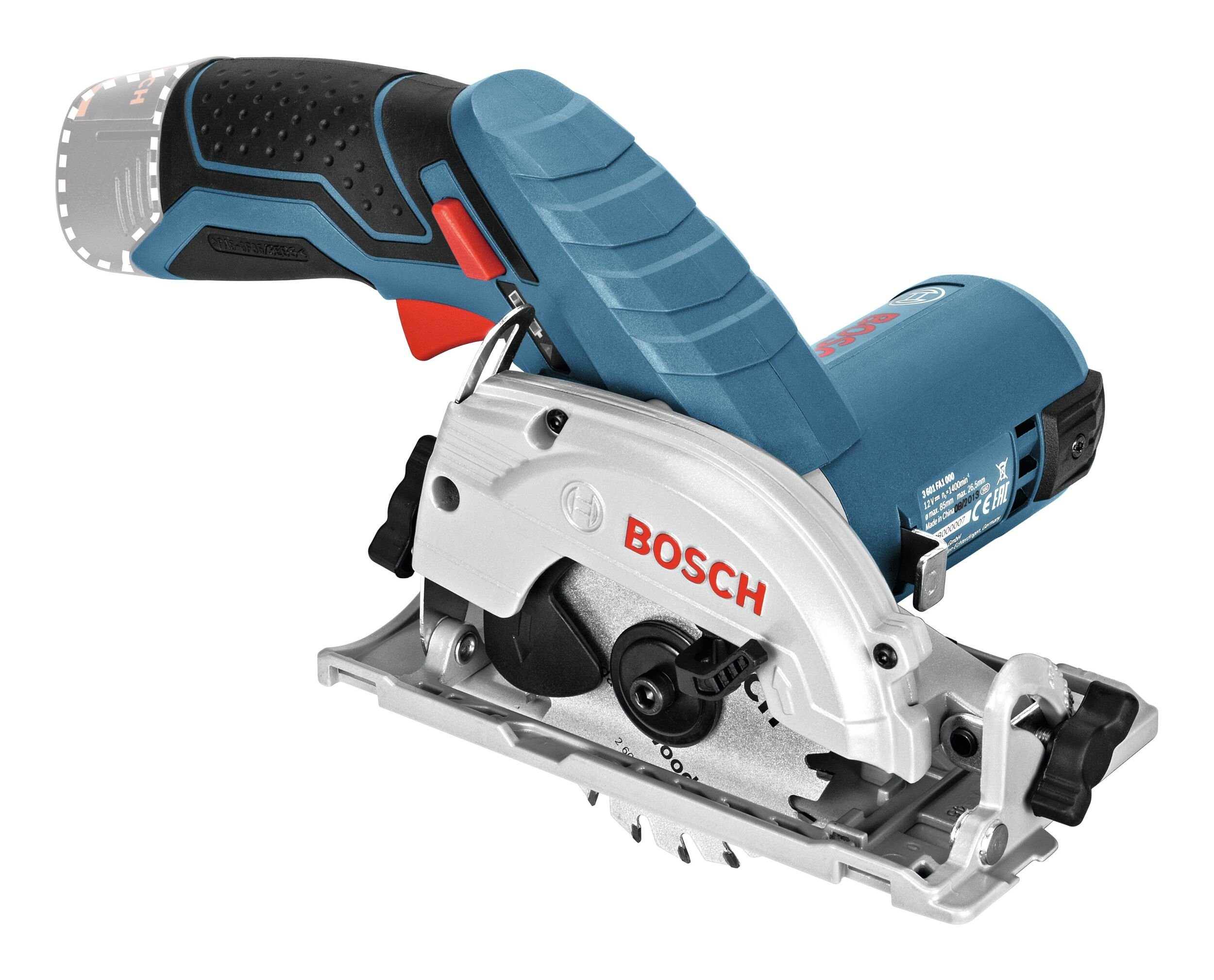 Bosch Professional Akku-Handkreissäge GKS 12V-26, Kreissäge Ohne Akku - in L-BOXX 136