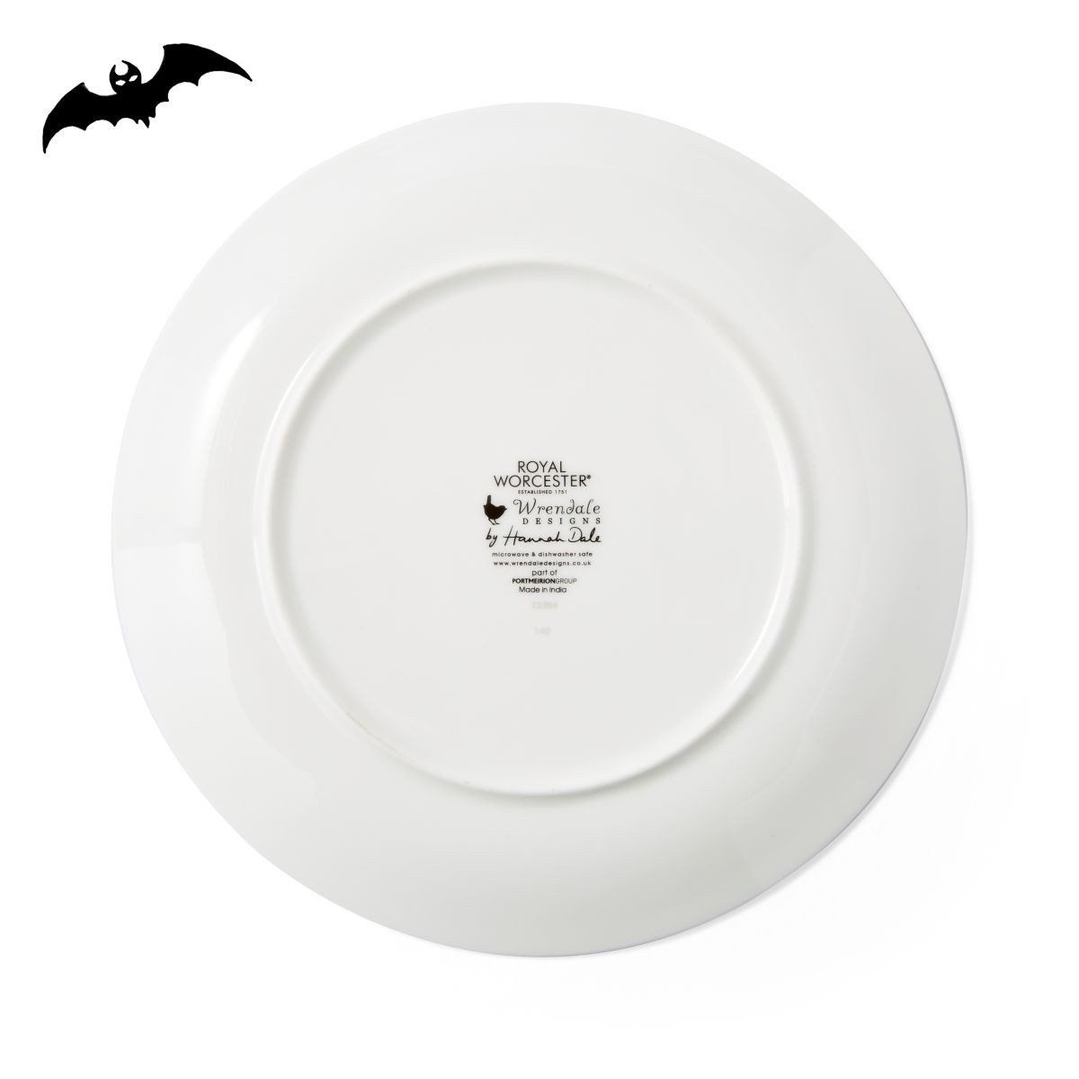 Wrendale Frühstücksteller Wrendale Designs Porzellan-Kuchenteller Trick or Treat