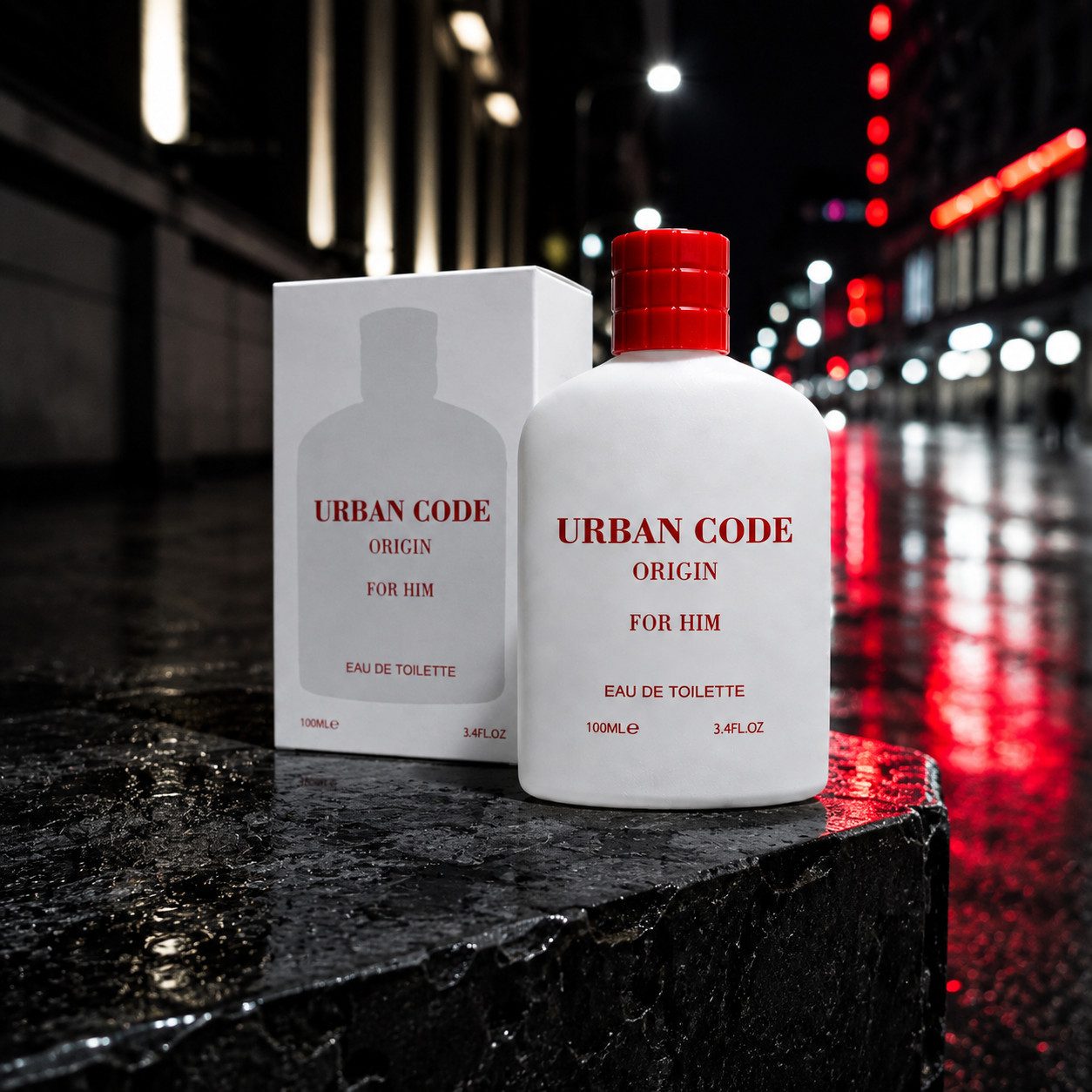 Fine Perfumery London Eau de Toilette Urban Code Origin For Him Maritim Holzig 100ml, Hergestellt in UK, Herrendufte, Frish