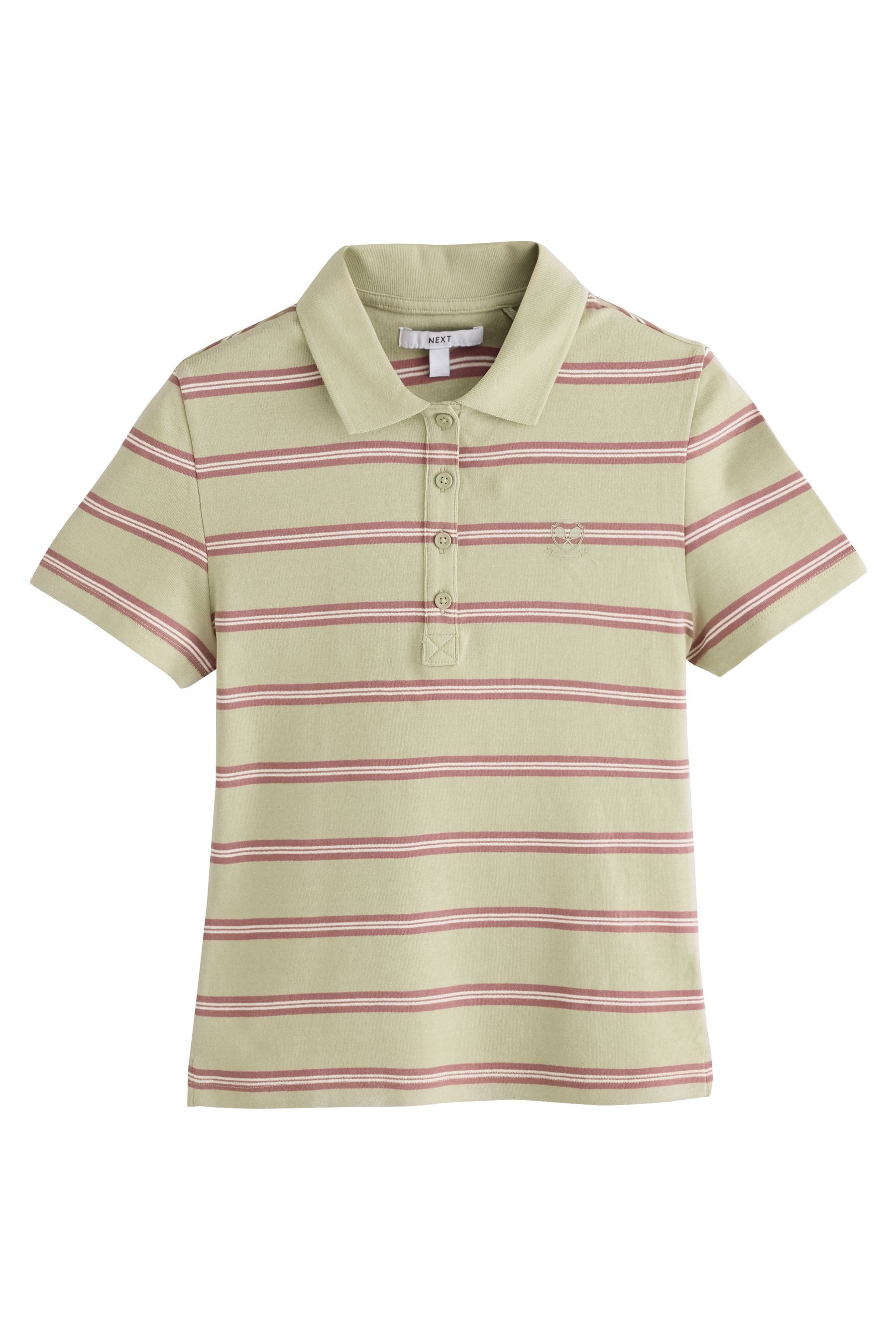 Next Poloshirt Kurzärmliges, enges Poloshirt (1-tlg)