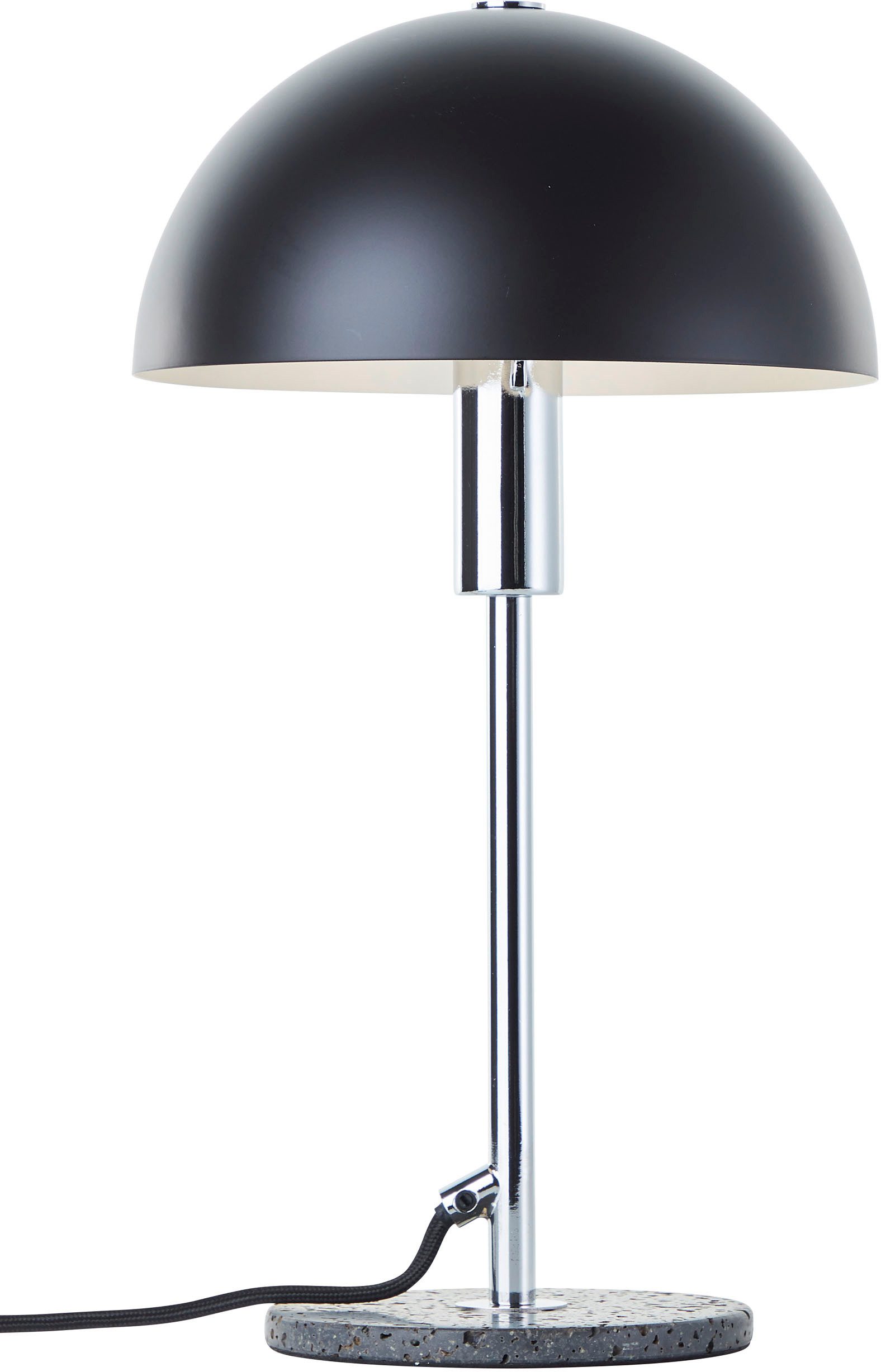 LeGer Home by Lena Gercke Tischleuchte Linnea Pilz Lampe - Travertin Steinfuß, ohne Leuchtmittel, Pilzleuchte, Tischlampe, Höhe 35,5 cm, Naturstein, Pilzlampe