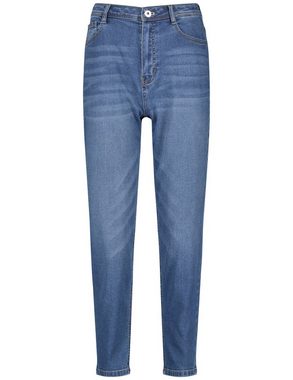 Taifun Stretch-Jeans 3/4 Jeans im lässigen Mom Fit