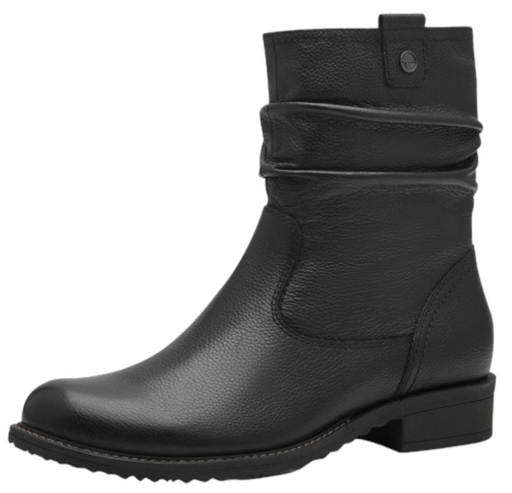 1-25414-43 001 Black Stiefelette