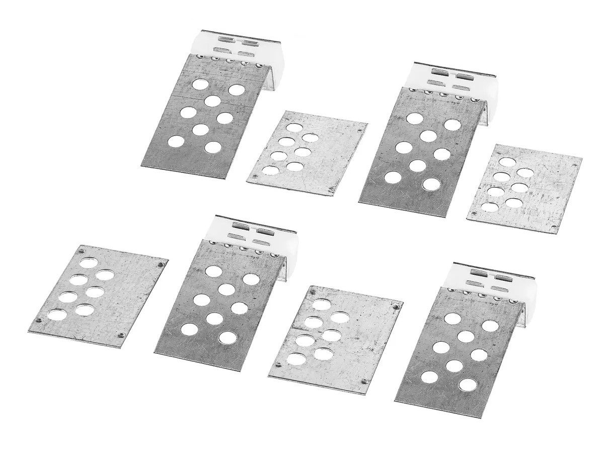 HEKA Magnet Fliesenmagnete Set für Revisionsöffnungen 4 Stück (4-St), unsichtbare Abdeckung von Revisionsöffnungen