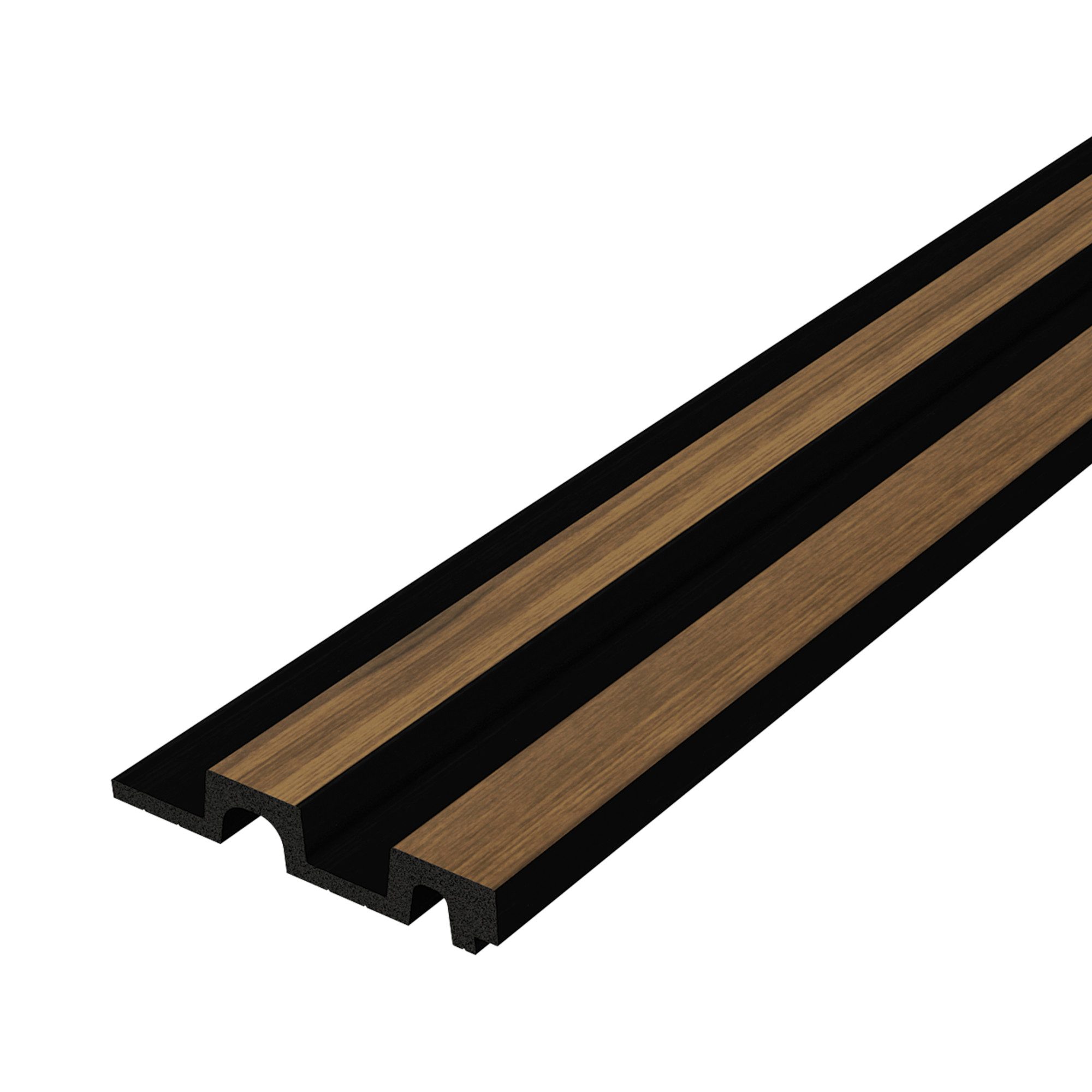 neu.holz 3D Wandpaneel, BxL: 12x195 cm, (Set, 4-tlg., 4er Set) »Blaricum« 195 x 12 cm Eichenoptik