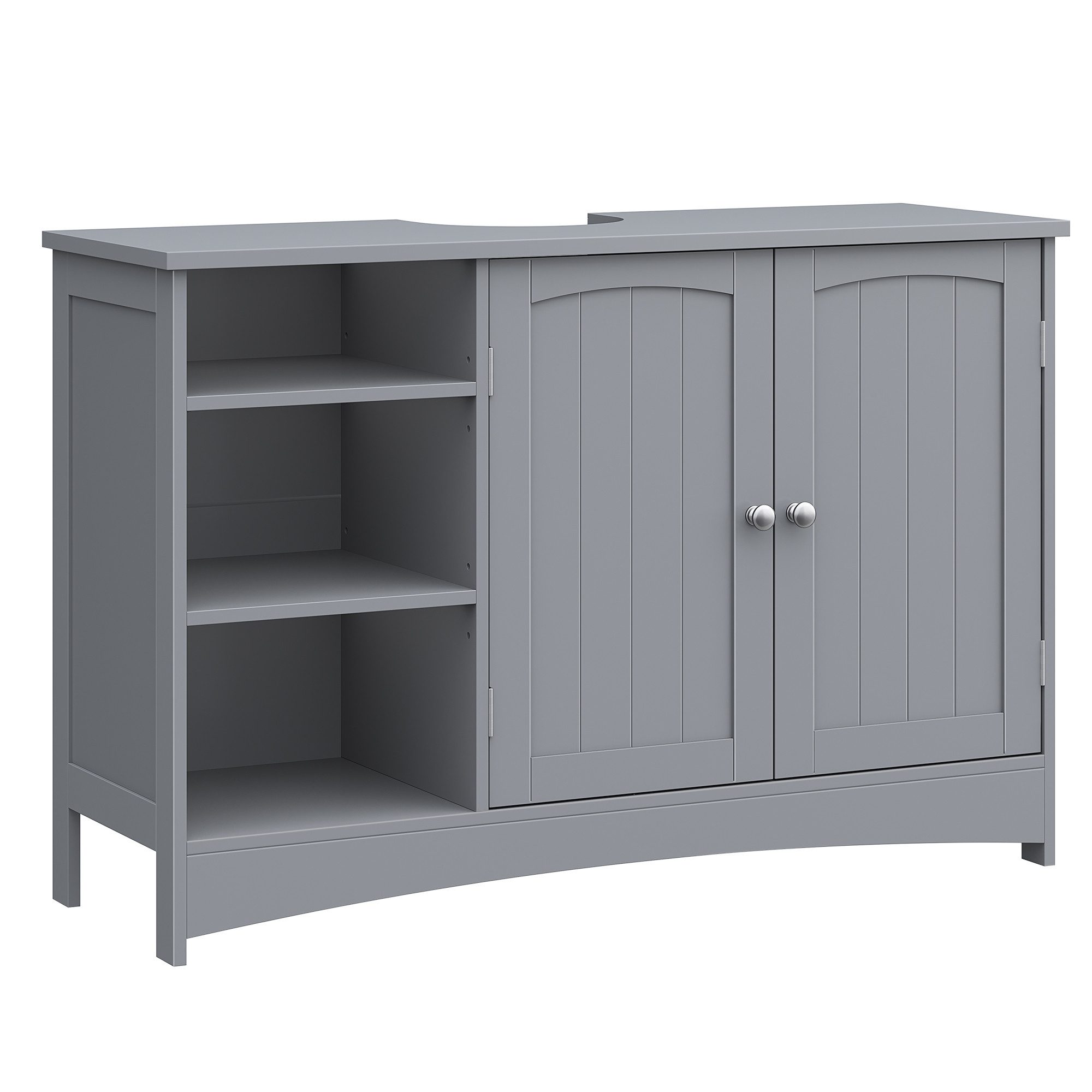 VASAGLE Waschbeckenunterschrank Unterschrank Badezimmerschrank extra lang, günstig online kaufen