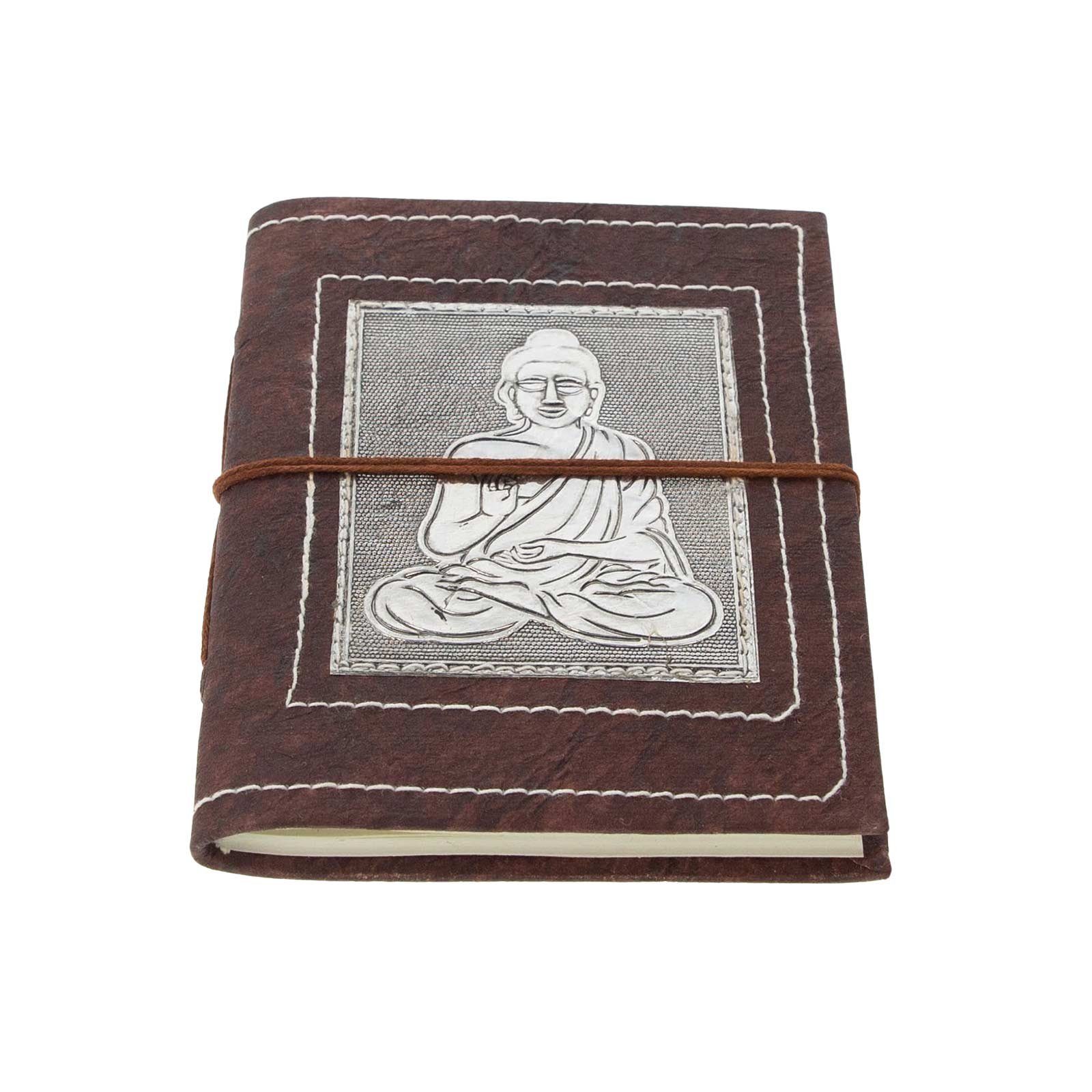 Tagebuch Notizbuch Poesie 12,5x17cm KUNST Buddha UND Fair Tagebuch Holzfrei MAGIE Recycling