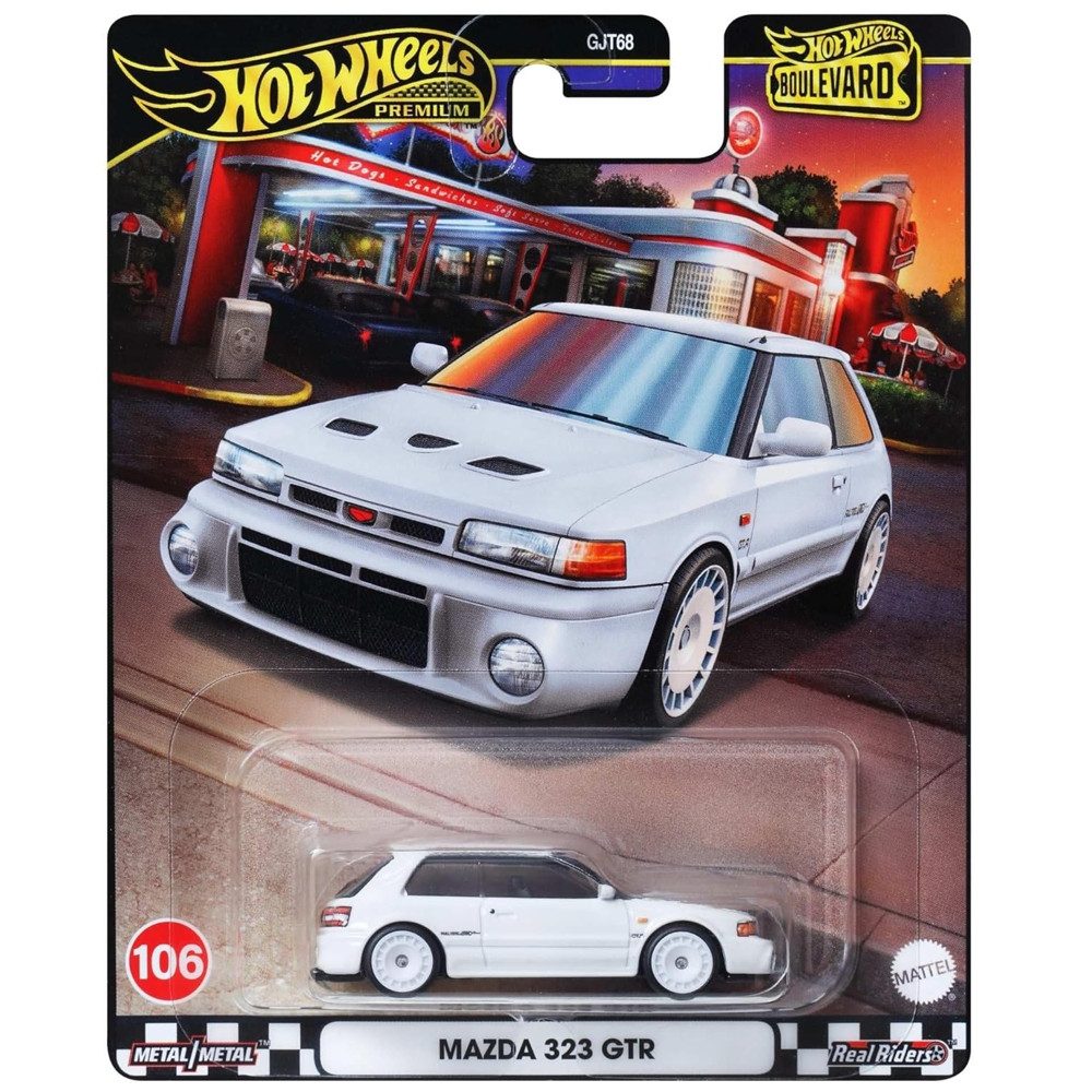 Hot Wheels Spielzeug-Rennwagen Mazda 323 GTR günstig online kaufen