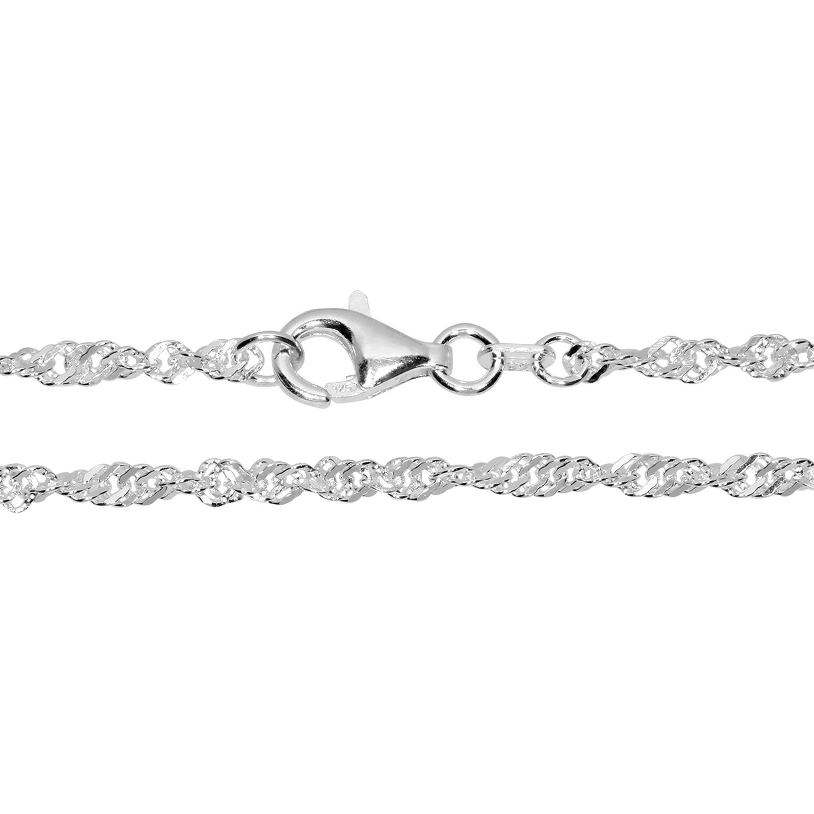 OSTSEE-SCHMUCK Silberkette - Singapur 2,3 mm - Silber 925/000 -, (1-tlg) günstig online kaufen