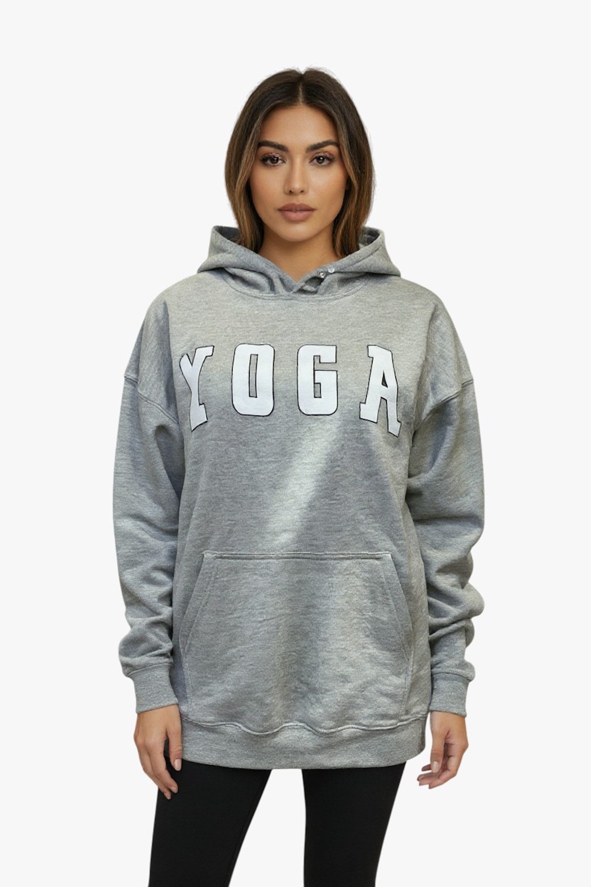 Worldclassca Hoodie Worldclassca Oversized Hoodie YOGA Kapuzenpullover Washed Sweatshirt