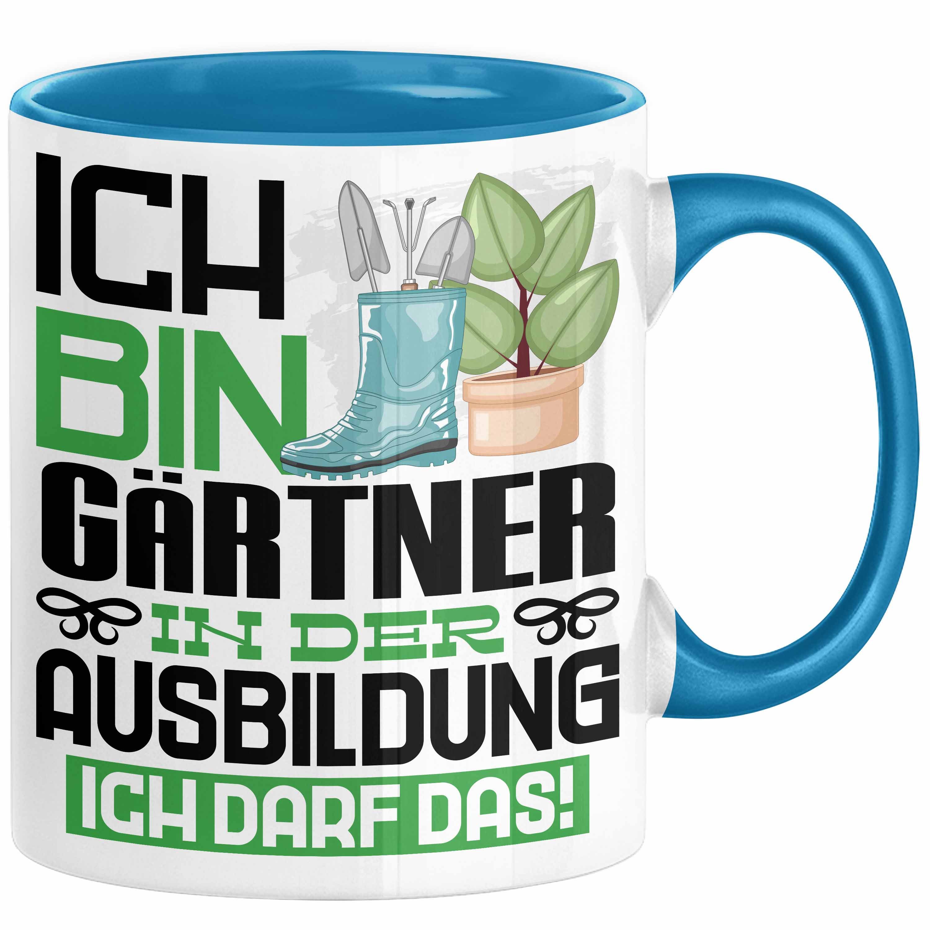Trendation Tasse Gärtner Ausbildung Tasse Geschenk Ich Bin Gärtner In