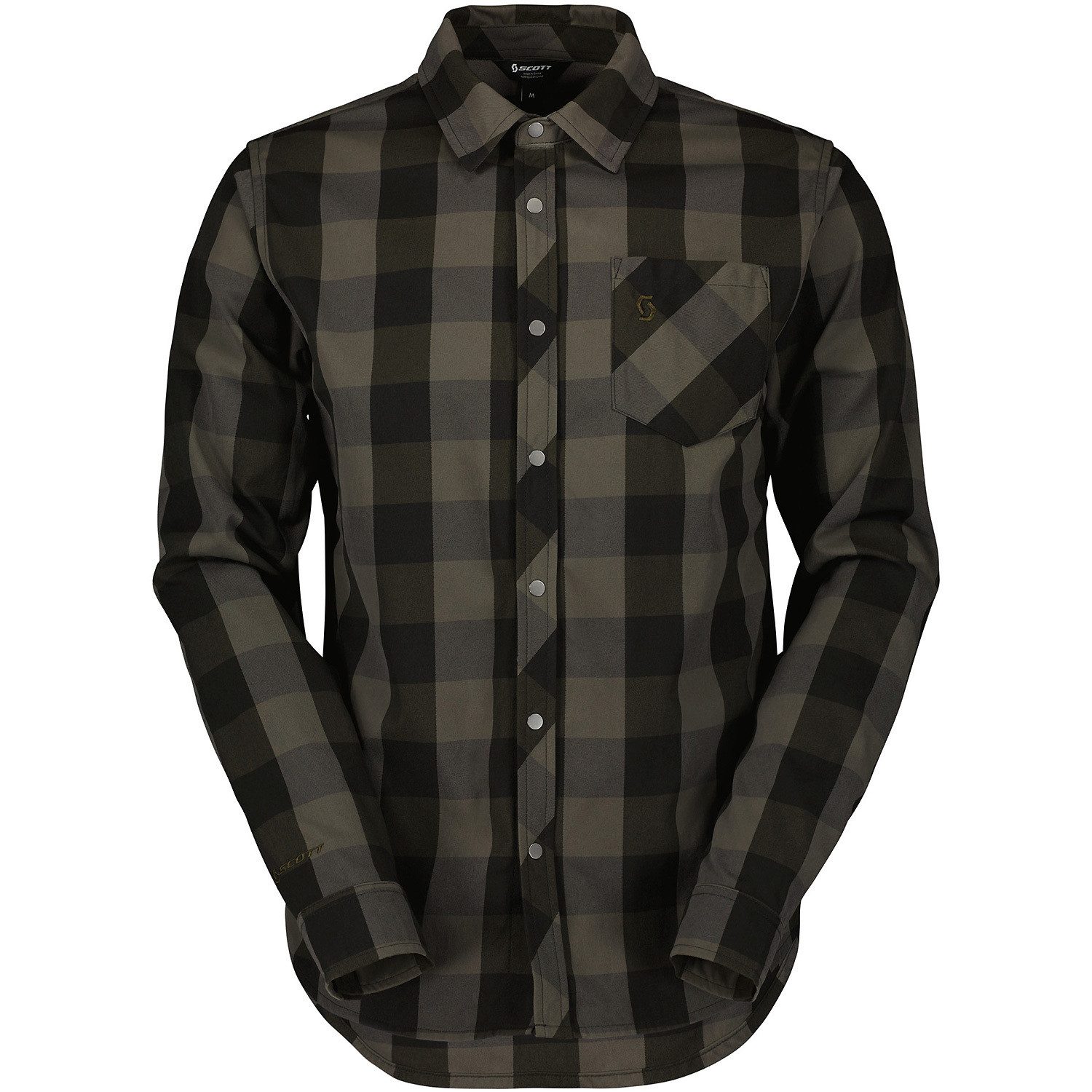 Scott Longsleeve T-Shirt M TRAIL FLOW CHECK L/SL SHIRT